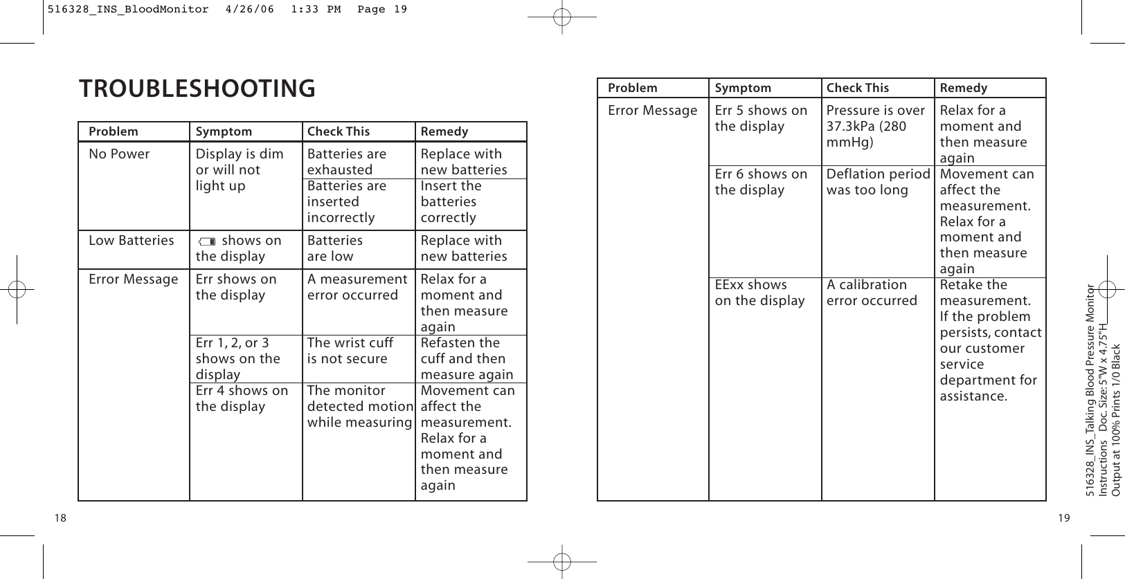 Page 10 of 12 - Brookstone Brookstone-516328-Users-Manual- 516328_INS_BloodMonitor  Brookstone-516328-users-manual