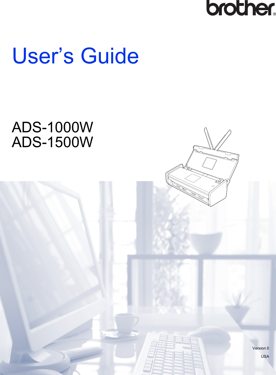 Brother Ads 1000W Users Manual