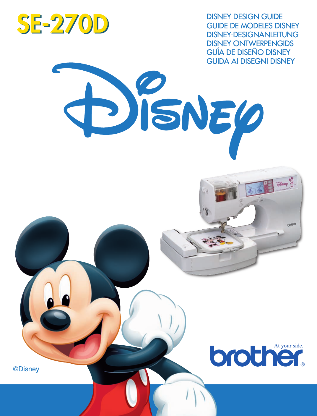 Brother Disney Se 270d Users Manual Moyou Se Walmart