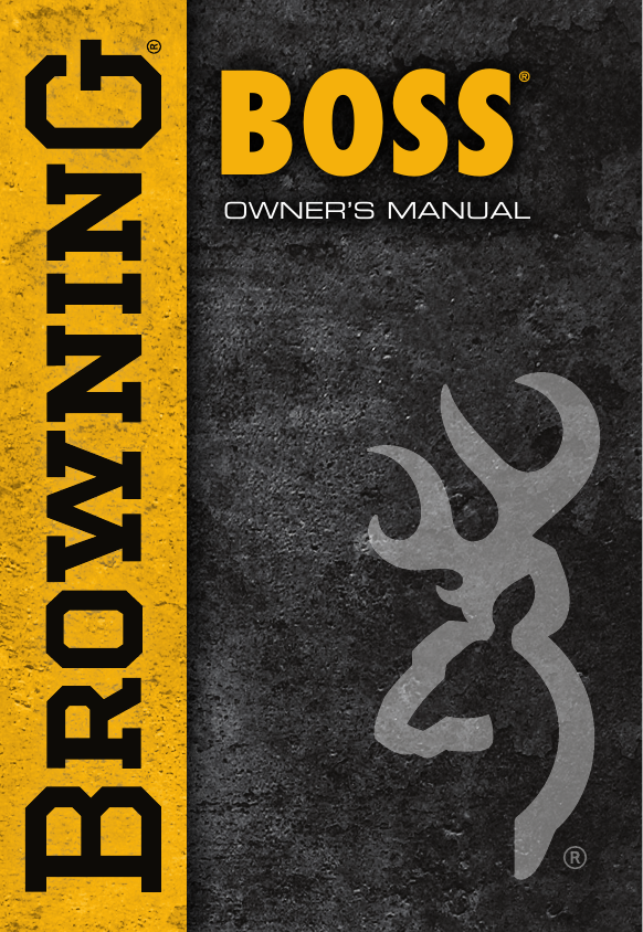 Browning The Boss Owners Manual