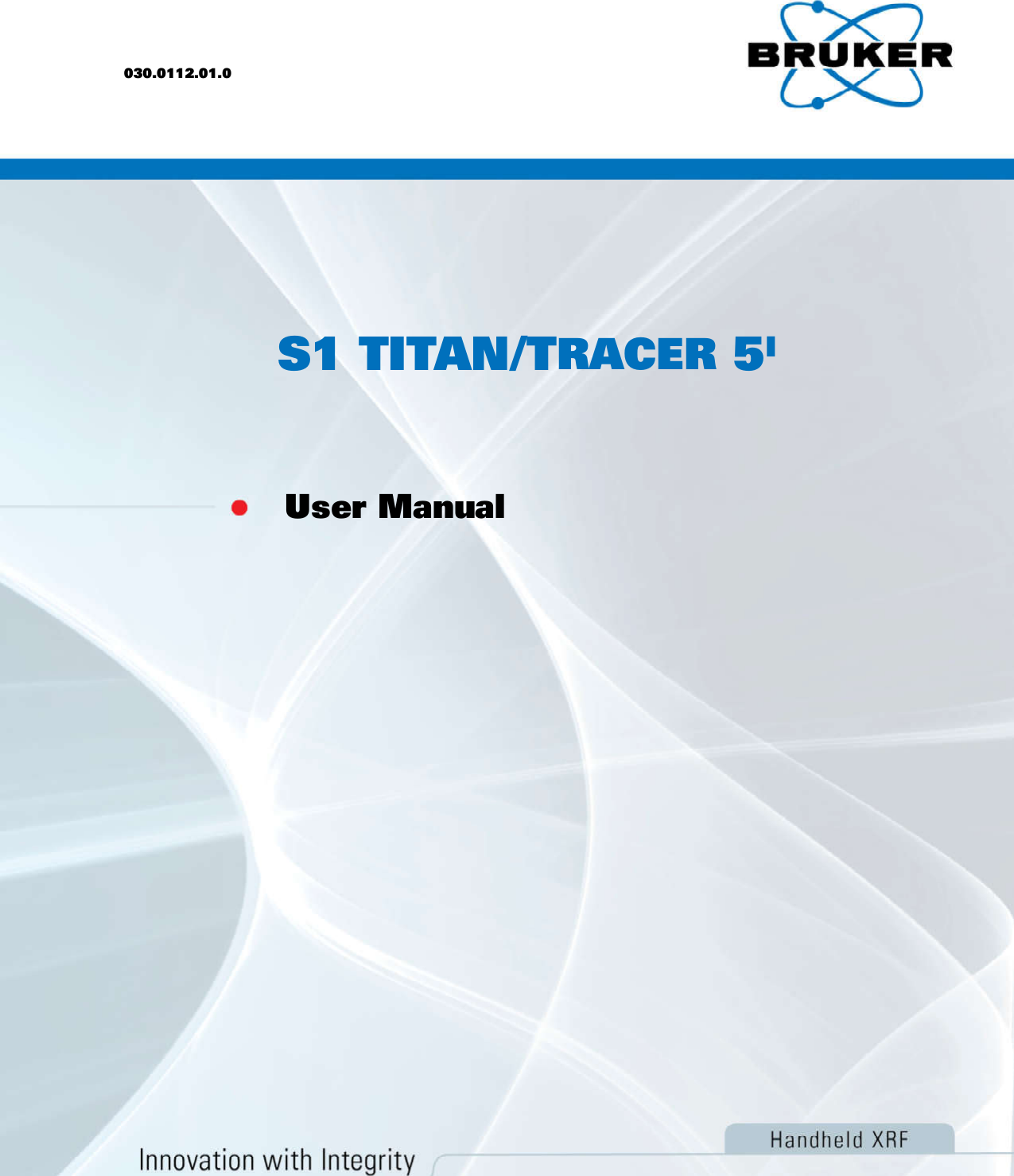 User Manual S1 TITAN/TRACER 5I 030.0112.01.0 
