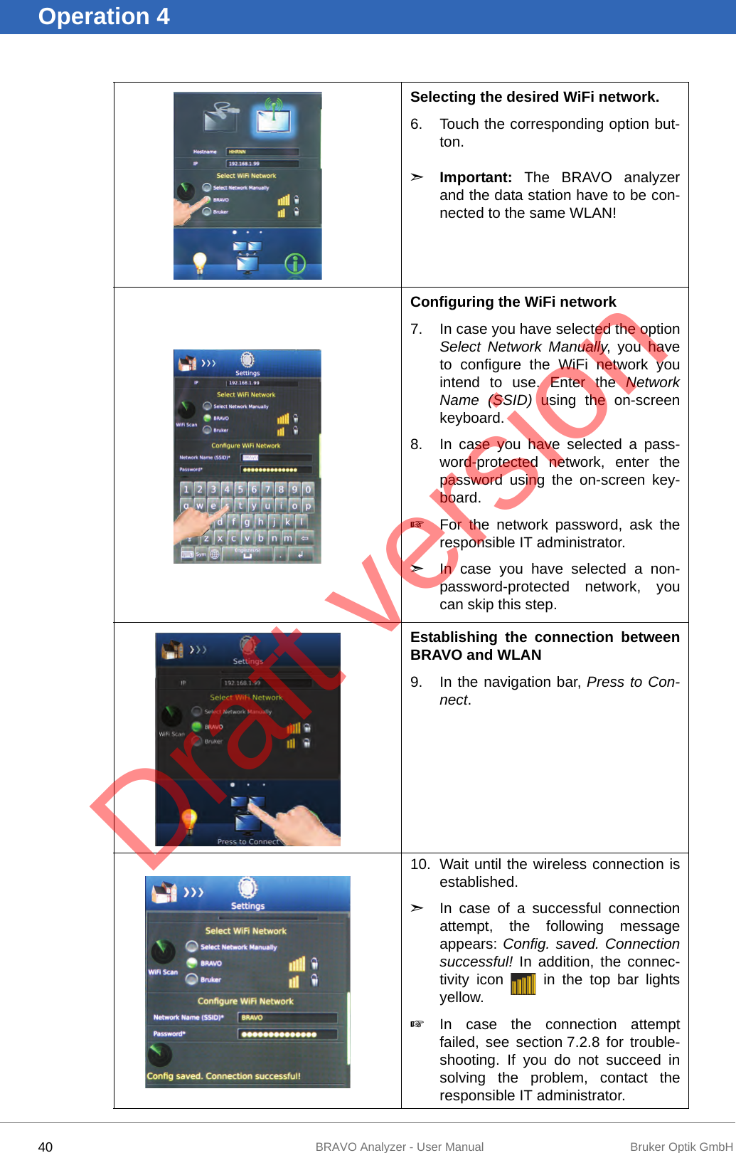 Bruker Optik BRAVO-01 TiWi-BLE Transceiver Module User Manual BRAVO ...