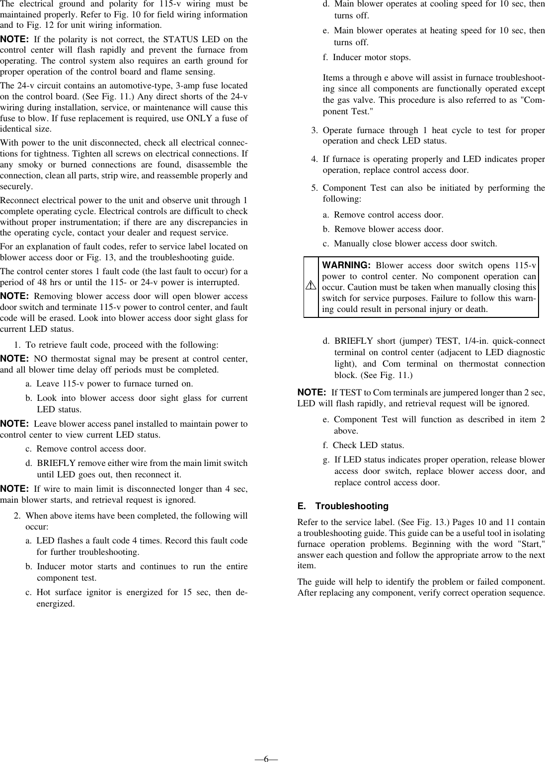 Page 6 of 12 - Bryant Bryant-3-383Kav-Users-Manual-  Bryant-3-383kav-users-manual