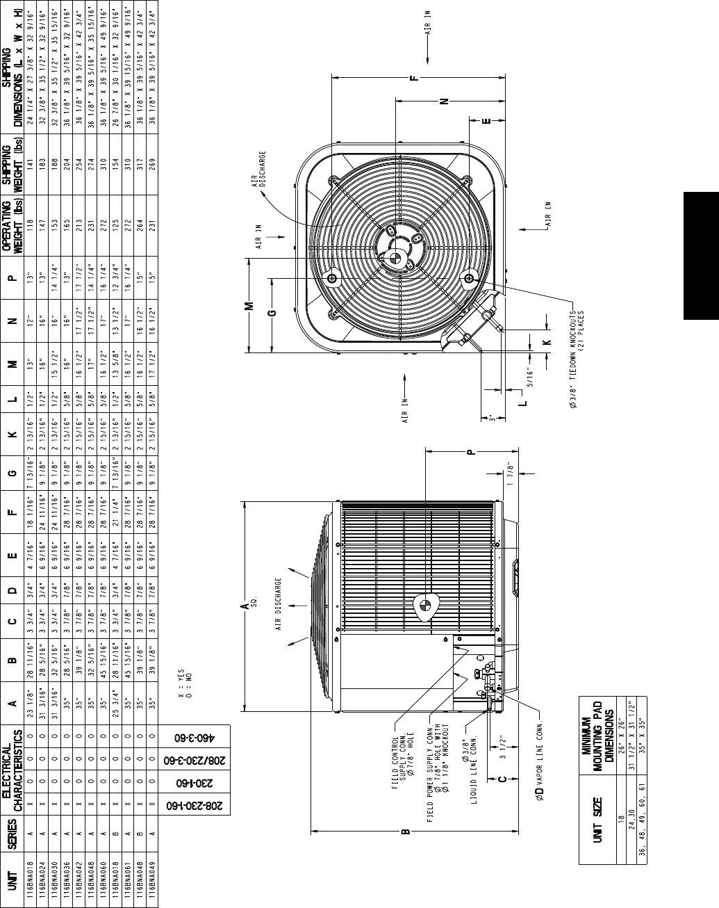 Bryant Air Conditioner 116B Users Manual PDS116B 04