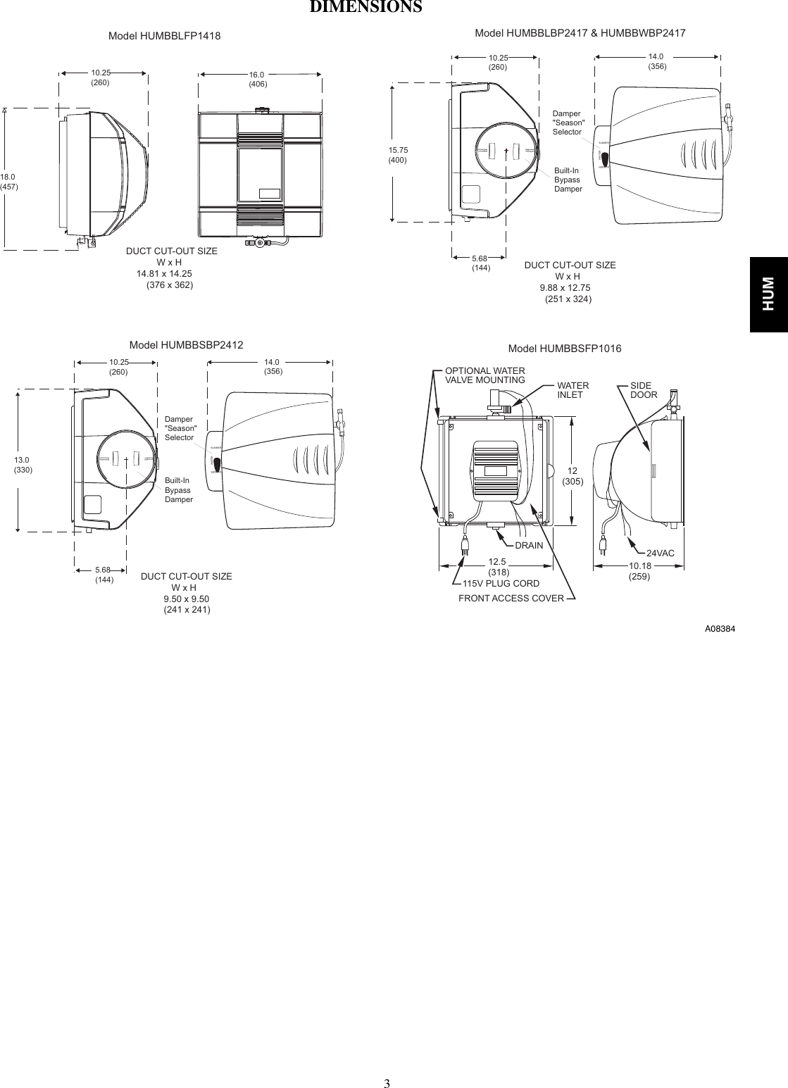 Page 3 of 6 - Bryant Bryant-Humbblbp2417-Users-Manual- PDSHUM-6  Bryant-humbblbp2417-users-manual
