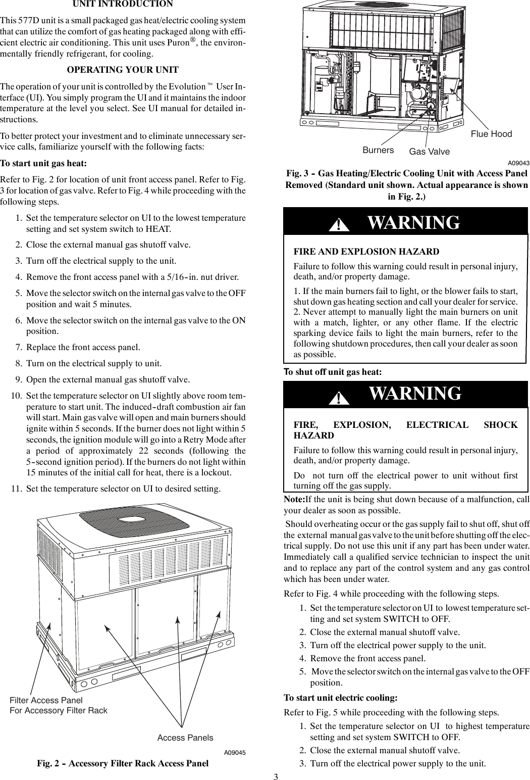 Page 3 of 8 - Bryant Bryant-Single-Packaged-And-Gas-Furnace-System-577D-Users-Manual- OM577D-01  Bryant-single-packaged-and-gas-furnace-system-577d-users-manual