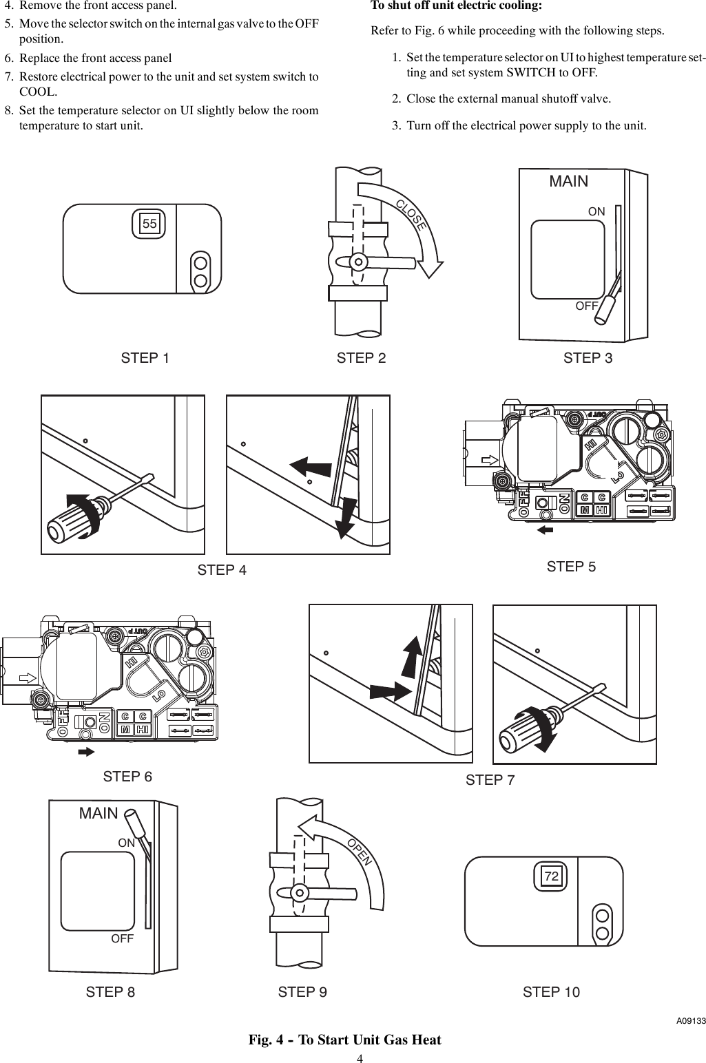 Page 4 of 8 - Bryant Bryant-Single-Packaged-And-Gas-Furnace-System-577D-Users-Manual- OM577D-01  Bryant-single-packaged-and-gas-furnace-system-577d-users-manual