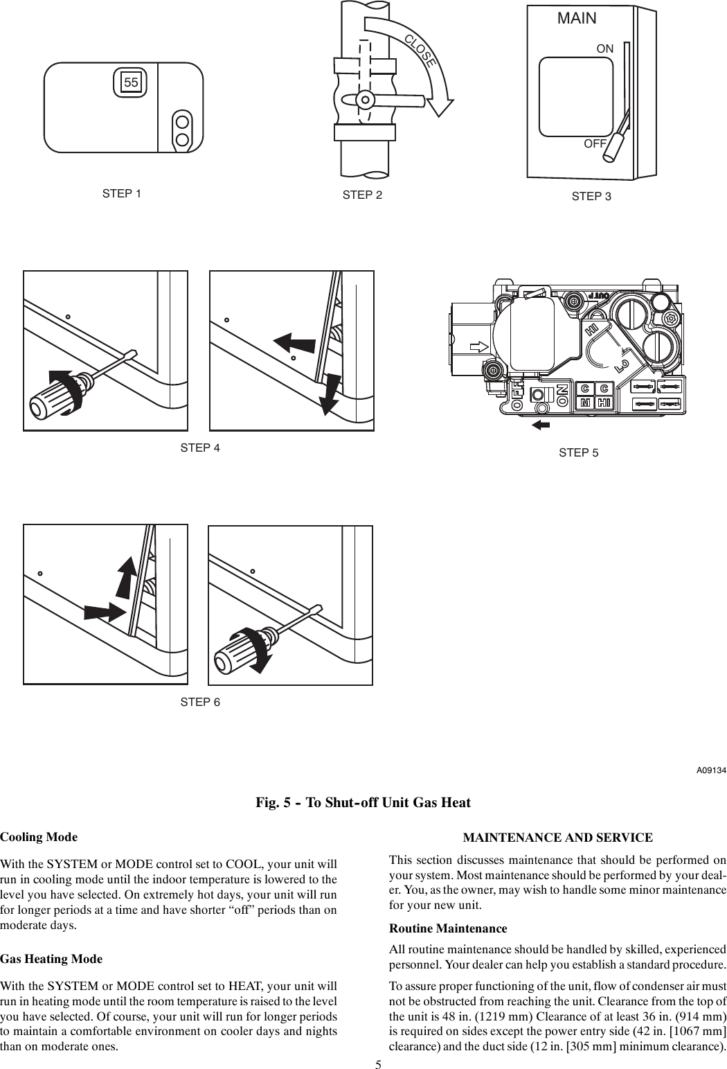 Page 5 of 8 - Bryant Bryant-Single-Packaged-And-Gas-Furnace-System-577D-Users-Manual- OM577D-01  Bryant-single-packaged-and-gas-furnace-system-577d-users-manual