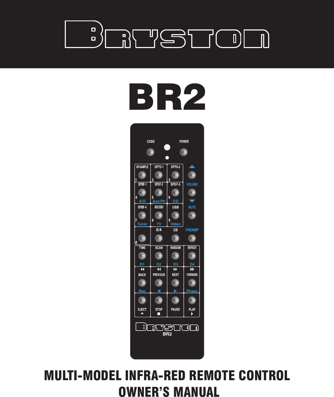 Page 1 of 4 - Bryston BR2 User Manual  To The 30ca2b89-1c97-4e3d-a788-92af5ab05cca