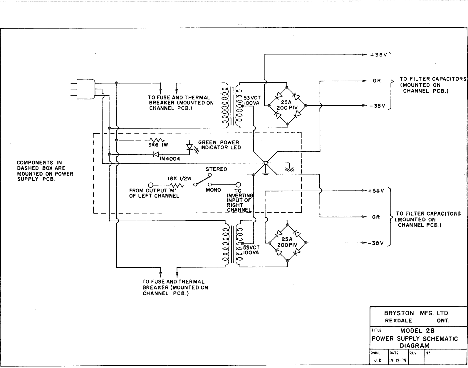 Page 8 of 9 - Bryston Bryston-2B-Users-Manual-  Bryston-2b-users-manual