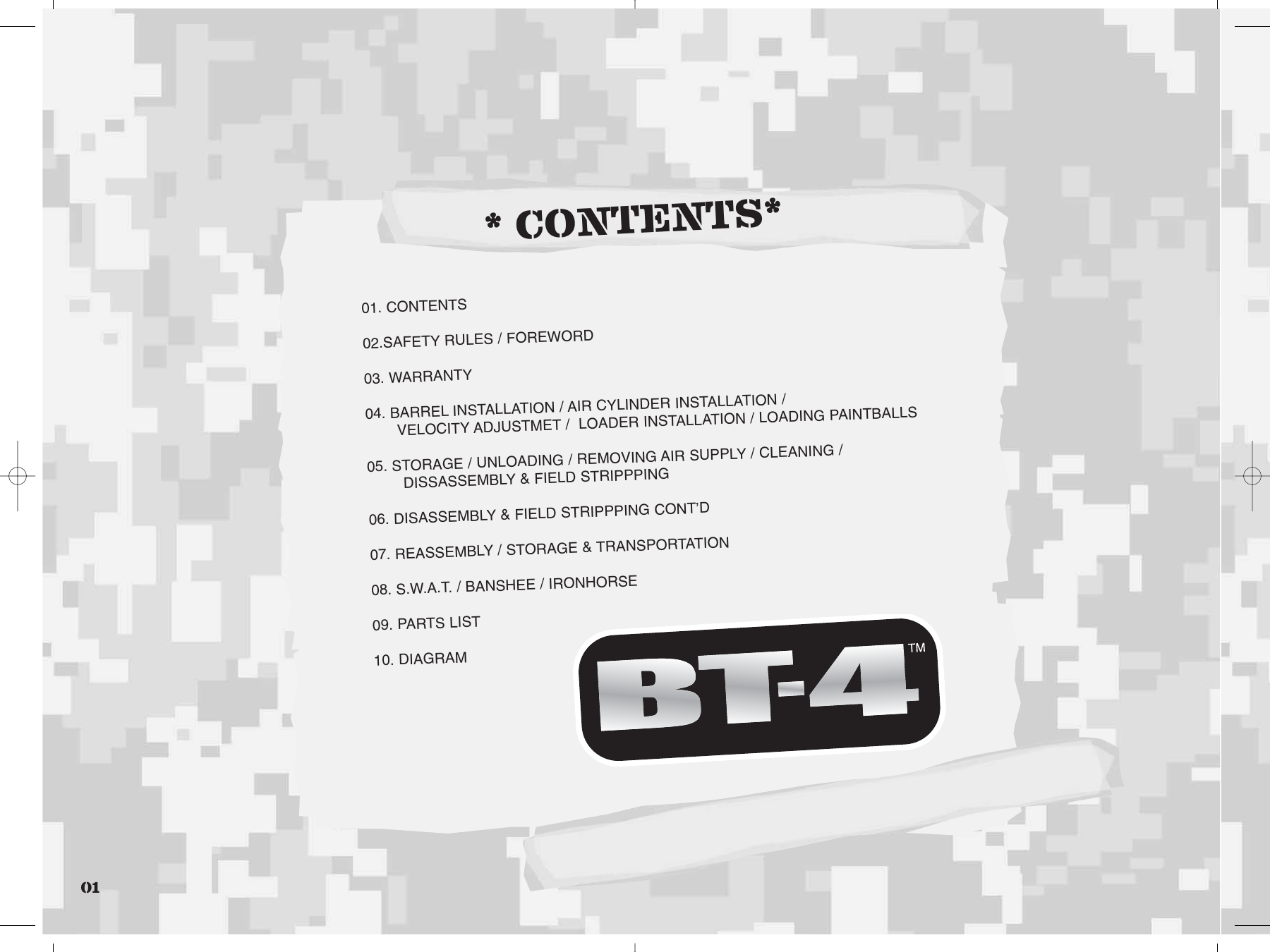 Page 2 of 12 - Bt Bt-4-Users-Manual-  Bt-4-users-manual