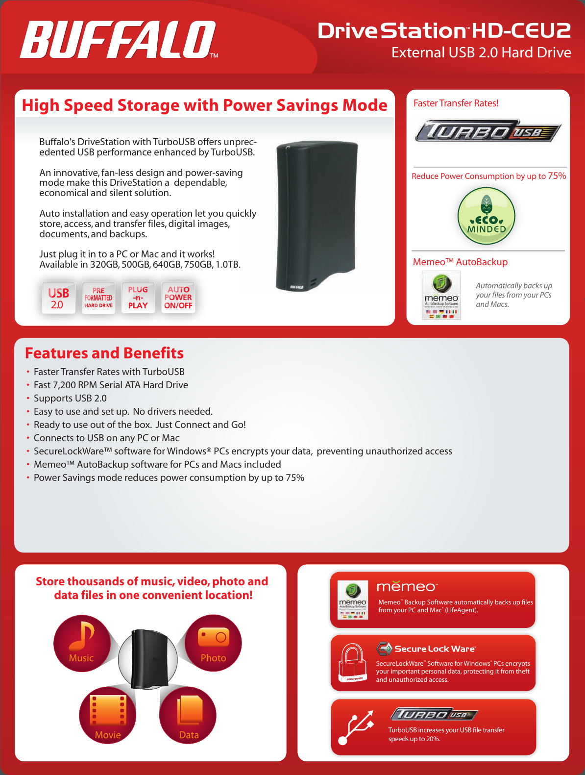 Page 1 of 2 - Buffalo-Technology Buffalo-Technology-Drivestation-Hd-Ceu2-Users-Manual- Datasheet-side01  Buffalo-technology-drivestation-hd-ceu2-users-manual