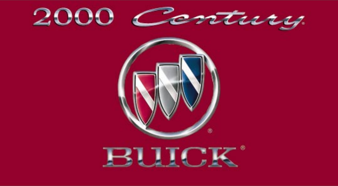 2000 BUICK CENTURY OWNERS MANUAL intelligence overview