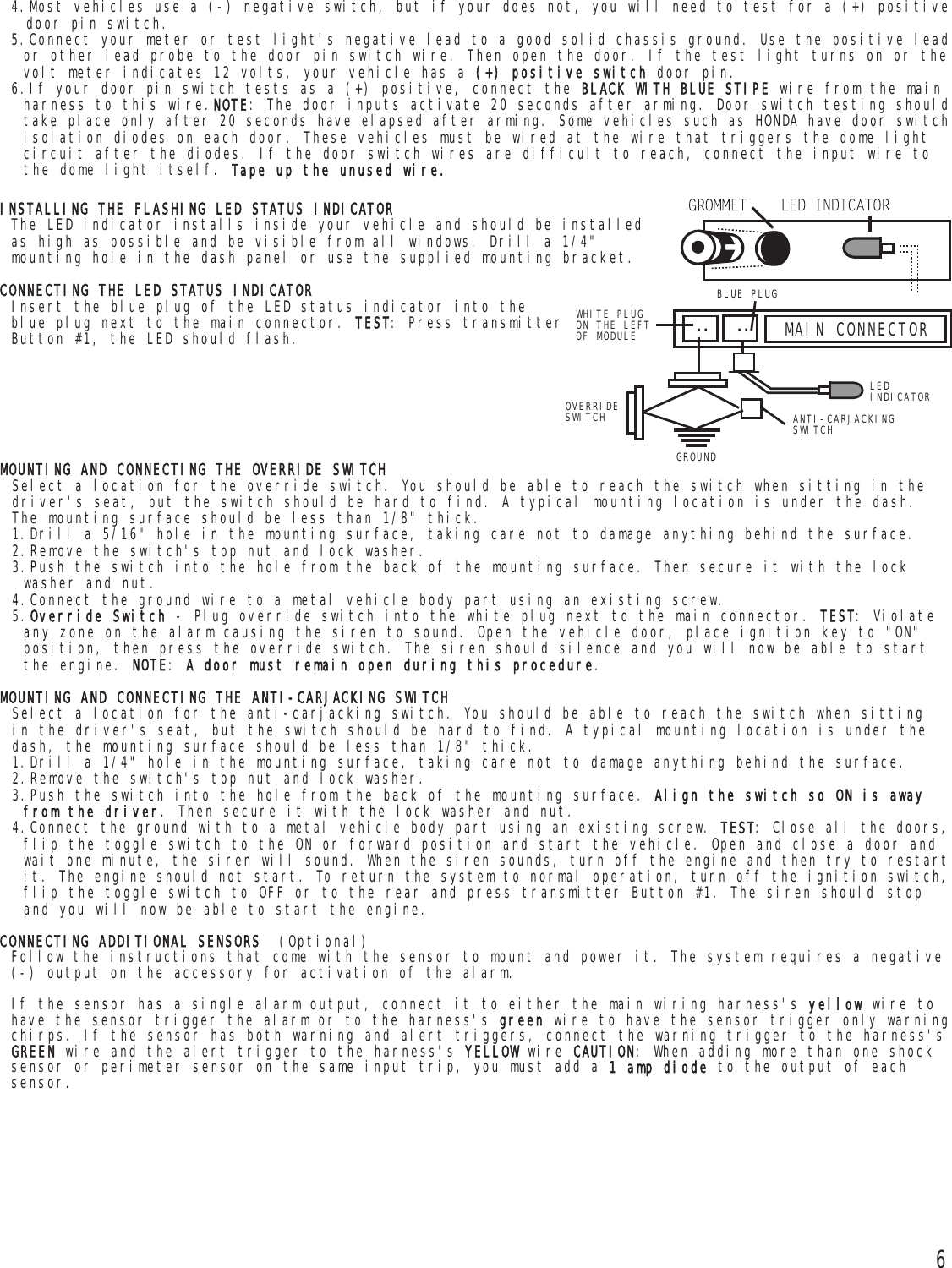 Page 7 of 12 - Bulldog-Security Bulldog-Security-Pro-Series-7002-Users-Manual-  Bulldog-security-pro-series-7002-users-manual