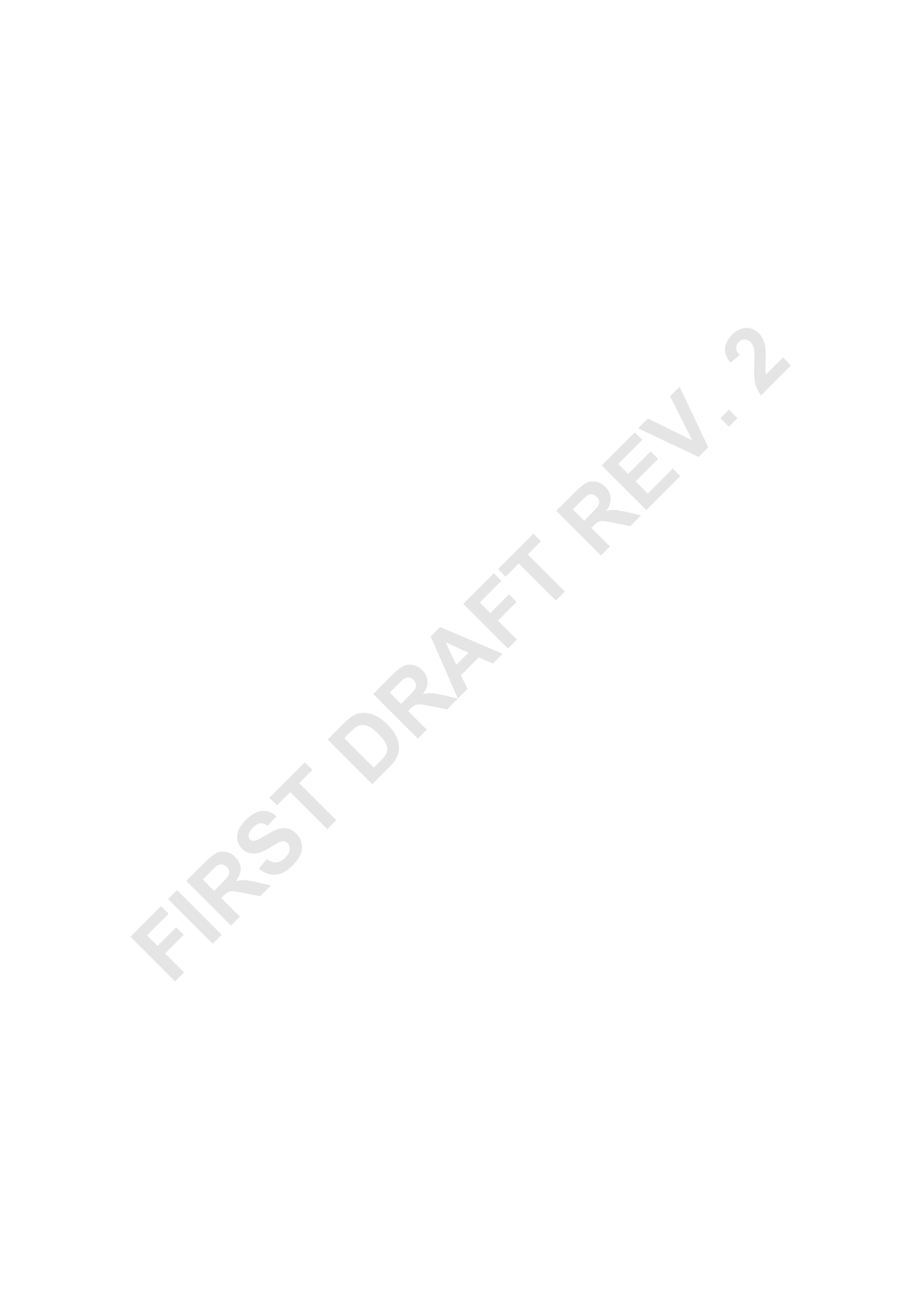 FIRST DRAFT REV. 2