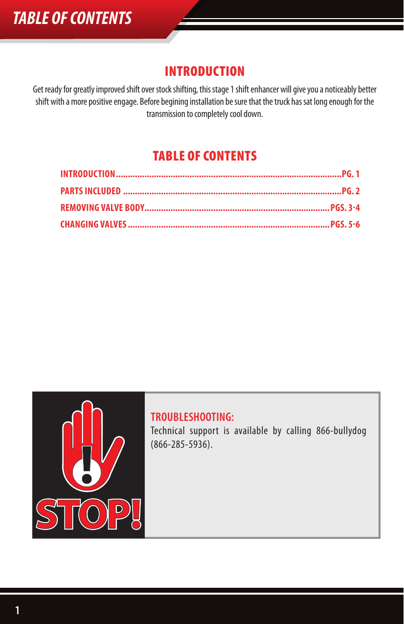 Page 2 of 8 - Bully-Dog Bully-Dog-153001-Users-Manual- Bully-dog-153001-users-manual