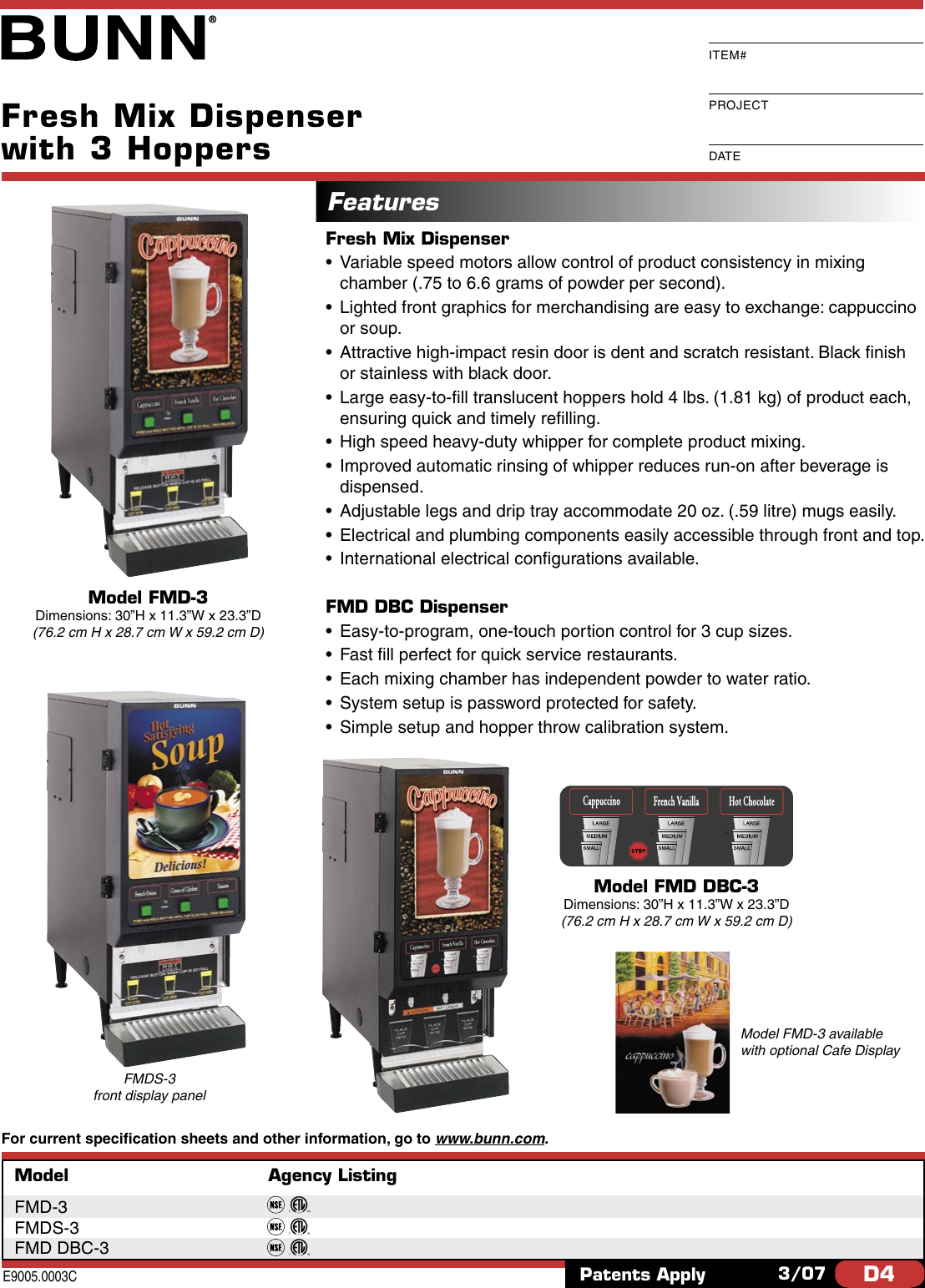 Page 1 of 2 - Bunn Bunn-Fmds-3-Users-Manual- D4  Bunn-fmds-3-users-manual