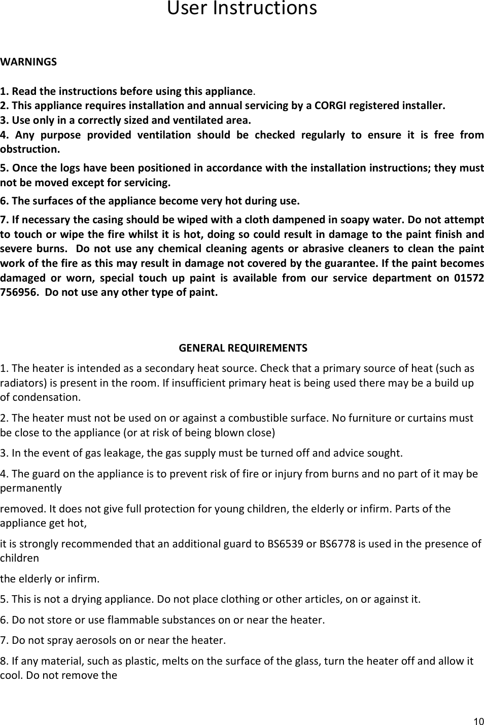 Page 10 of 12 - Bey G4121 Mk2 - 4121 User Manual  To The 640ecf0f-375a-4316-9eb0-071fecf03c39