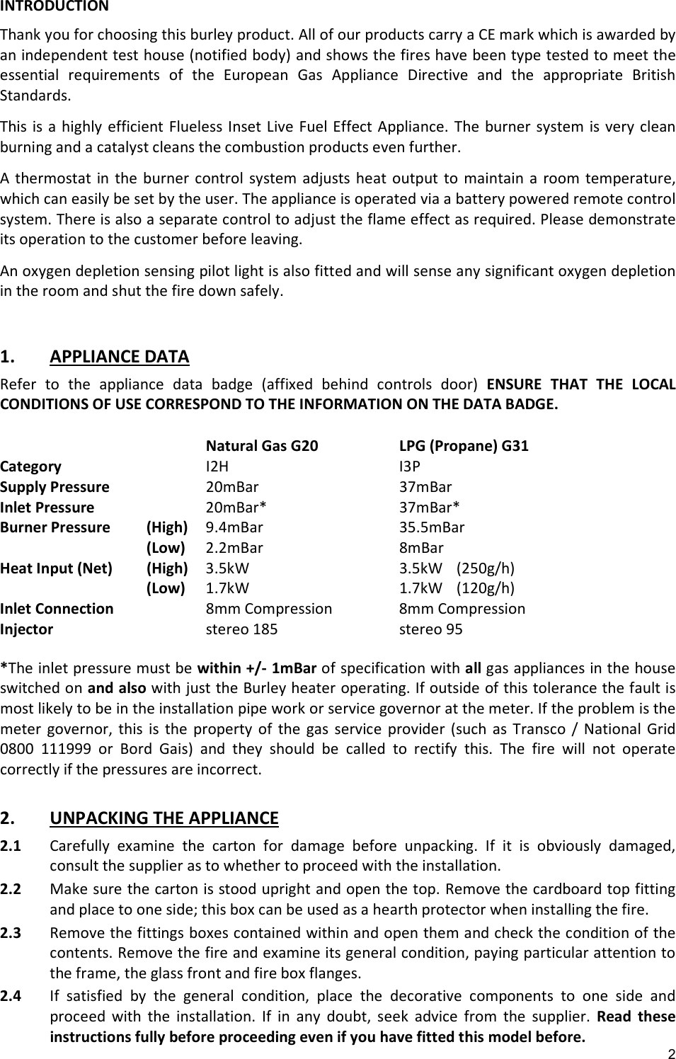 Page 2 of 12 - Bey G4121 Mk2 - 4121 User Manual  To The 640ecf0f-375a-4316-9eb0-071fecf03c39
