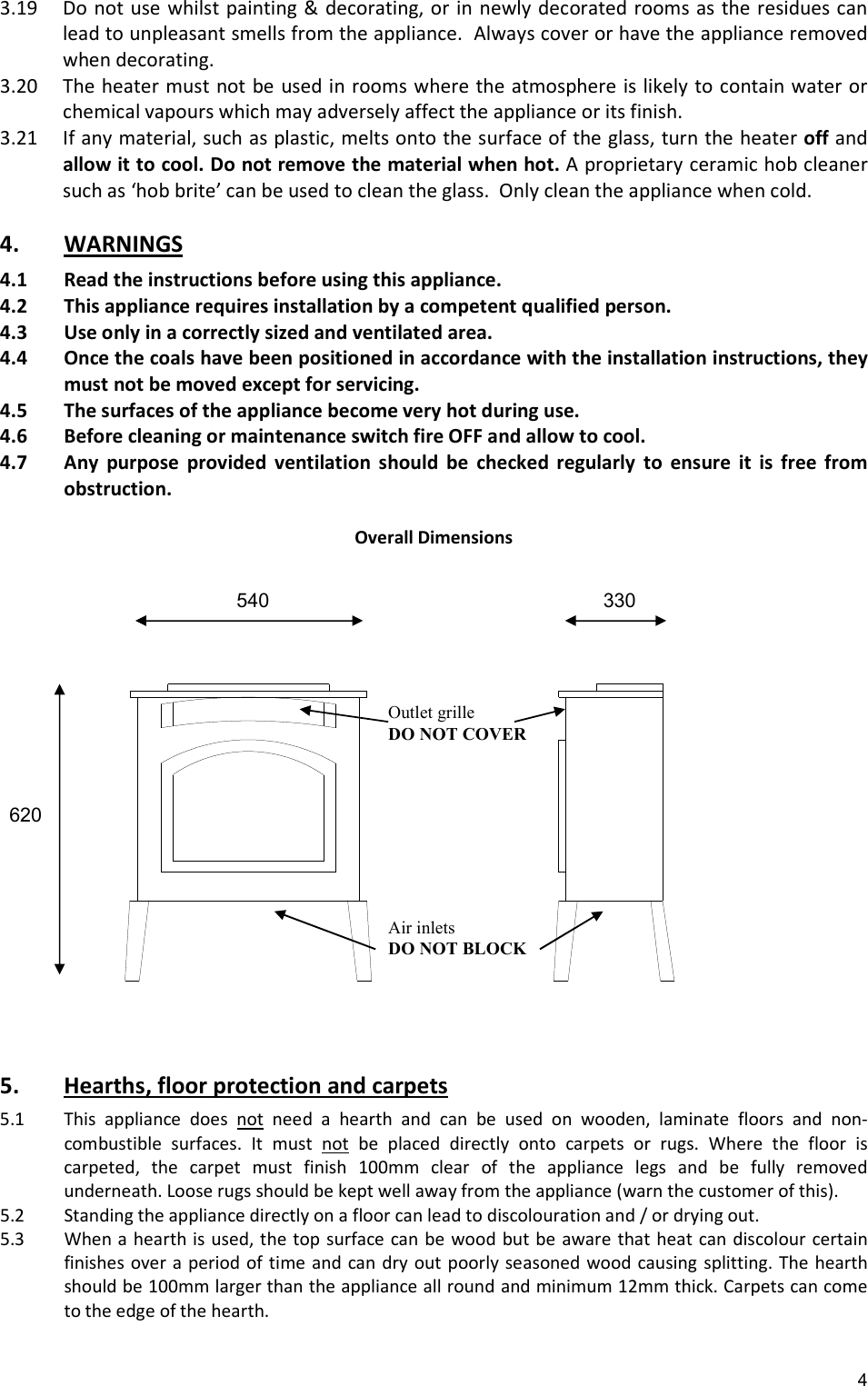 Page 4 of 12 - Bey G4121 Mk2 - 4121 User Manual  To The 640ecf0f-375a-4316-9eb0-071fecf03c39