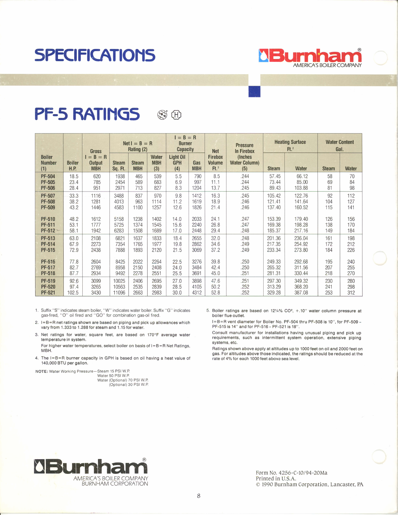 Page 8 of 8 - Burnham Burnham-Pf-5-Series-Brochure- Burnham-pf-5-series-brochure