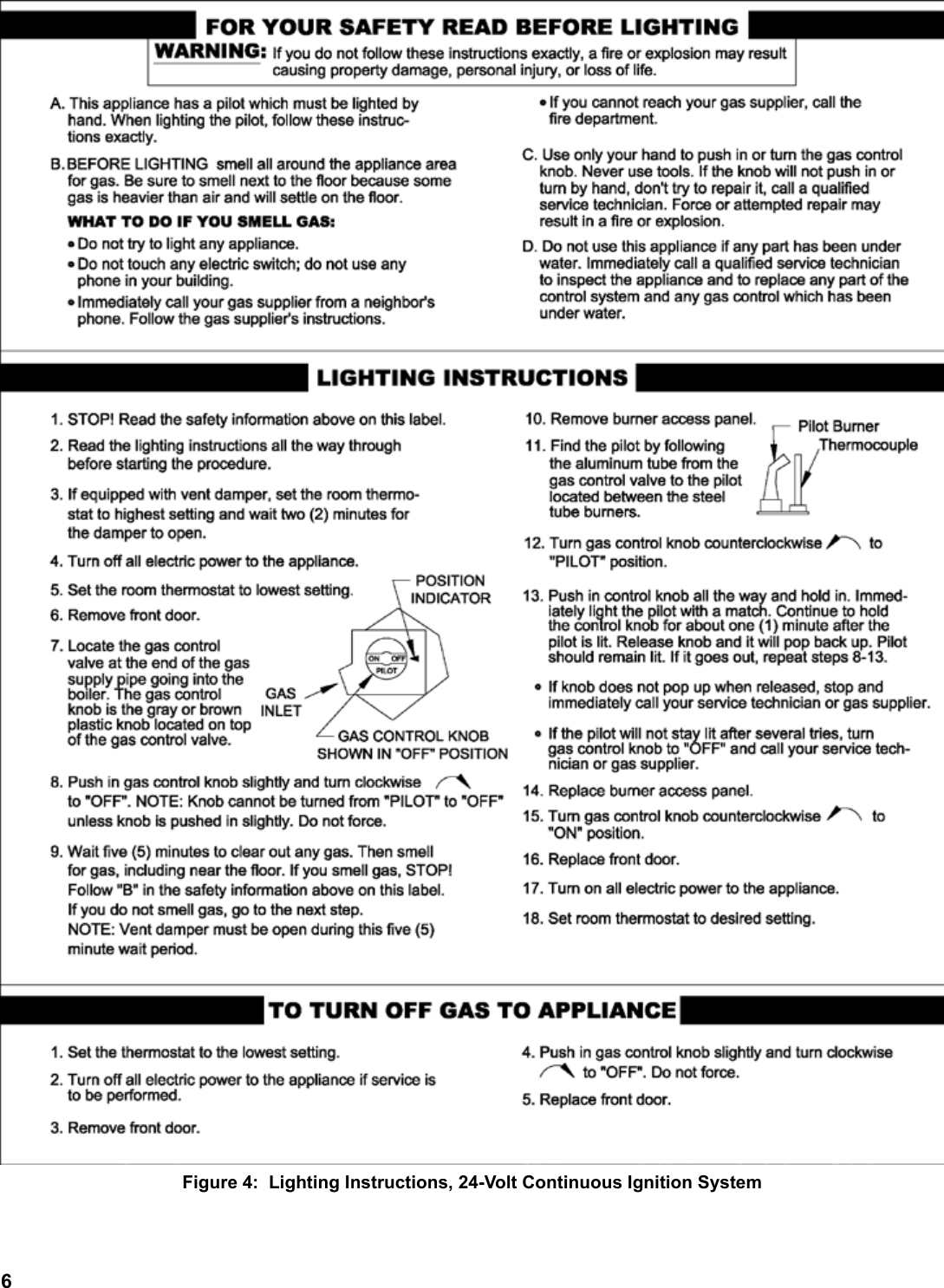 Page 6 of 12 - Burnham Burnham-Series-8H-8He-Boiler-Users-Manual-  Burnham-series-8h-8he-boiler-users-manual