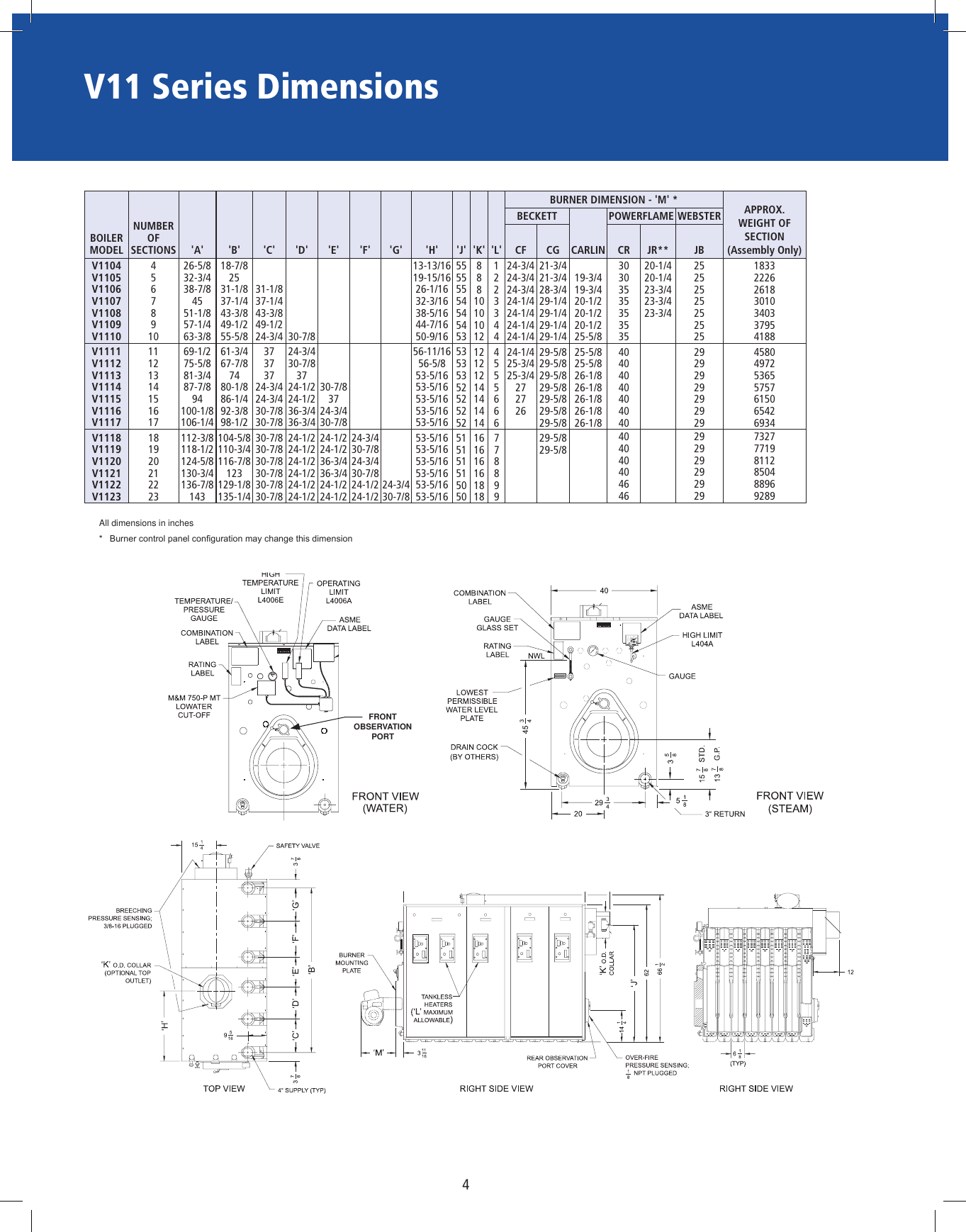 Page 4 of 8 - Burnham Burnham-Series-V11-Brochure-  Burnham-series-v11-brochure