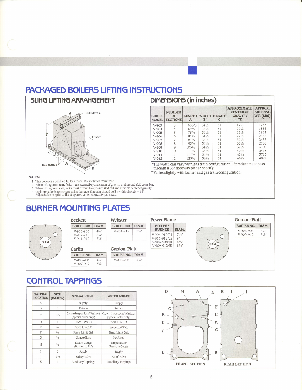 Page 5 of 8 - Burnham Burnham-V9-Series-Brochure-  Burnham-v9-series-brochure