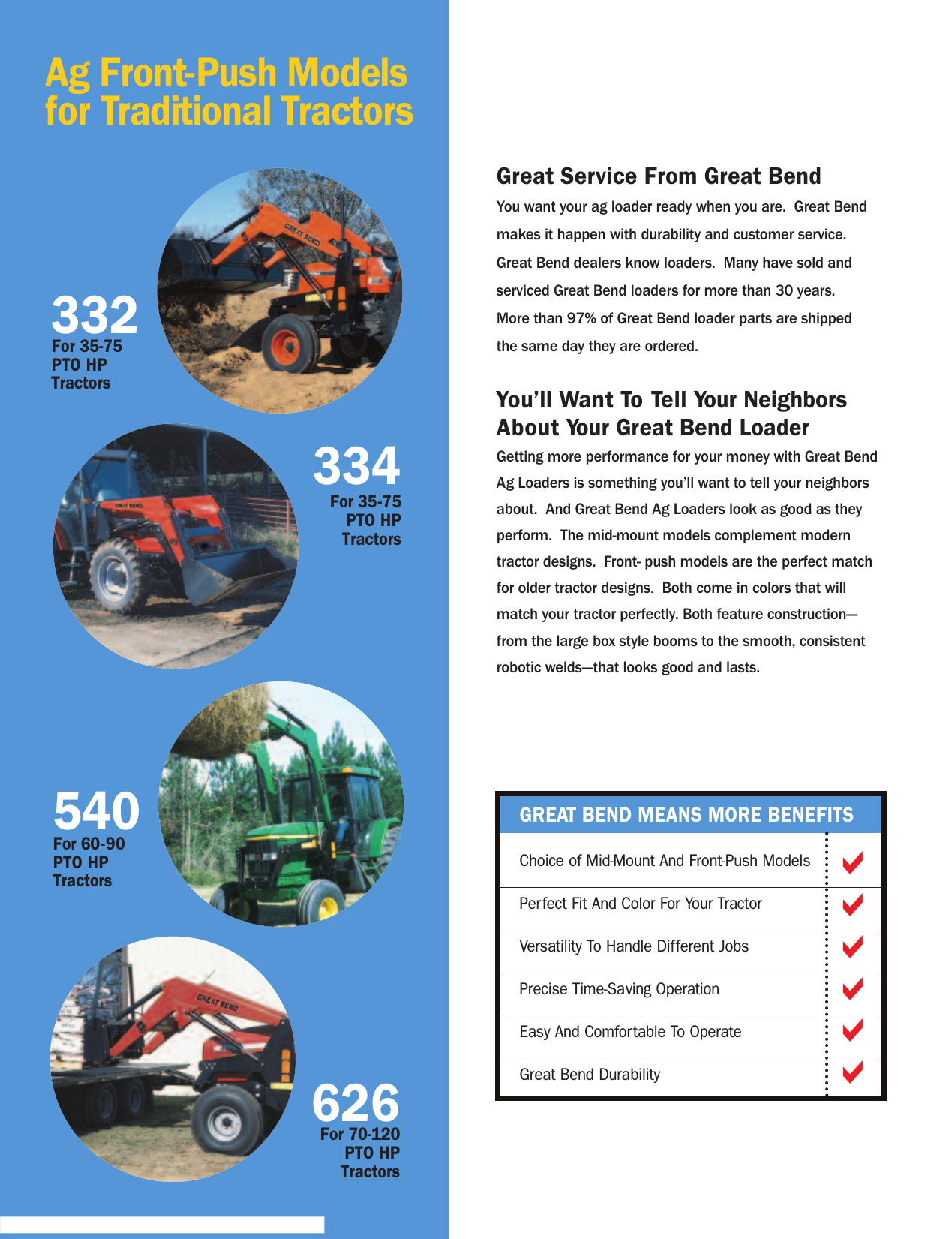 Page 4 of 8 - Bush-Hog Bush-Hog-Great-Bend-Ag-Loader-Brochure- ManualsLib - Makes It Easy To Find Manuals Online!  Bush-hog-great-bend-ag-loader-brochure