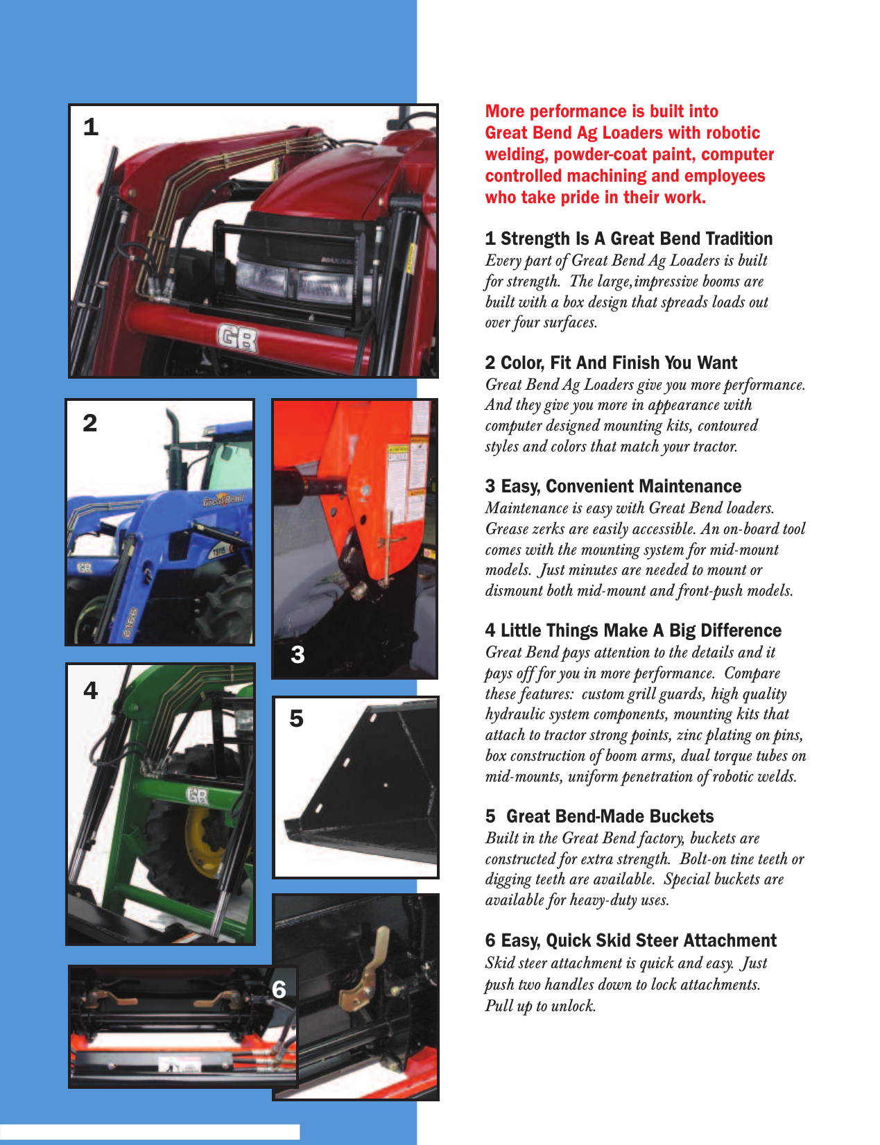 Page 6 of 8 - Bush-Hog Bush-Hog-Great-Bend-Ag-Loader-Brochure- ManualsLib - Makes It Easy To Find Manuals Online!  Bush-hog-great-bend-ag-loader-brochure