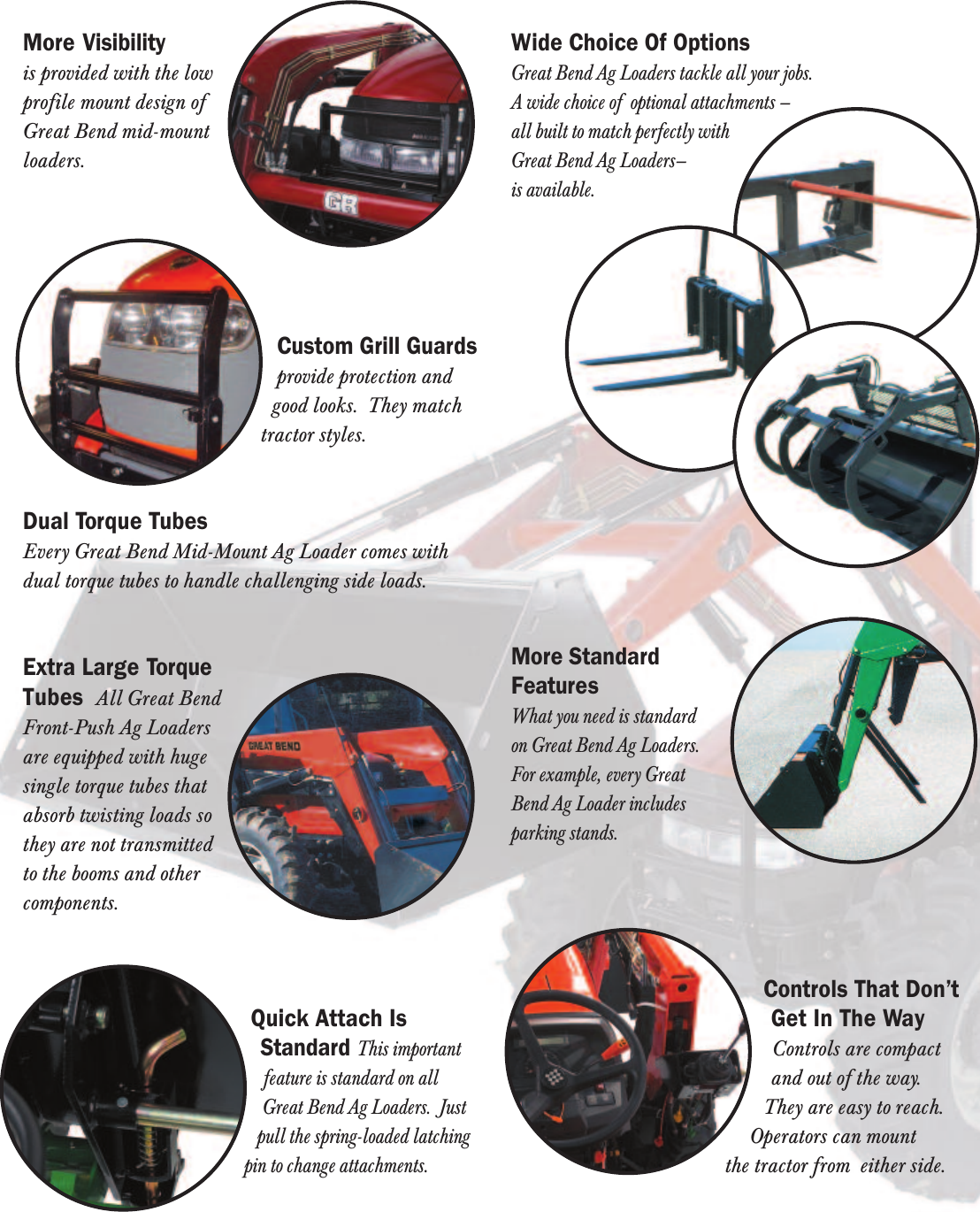 Page 7 of 8 - Bush-Hog Bush-Hog-Great-Bend-Ag-Loader-Brochure- ManualsLib - Makes It Easy To Find Manuals Online!  Bush-hog-great-bend-ag-loader-brochure