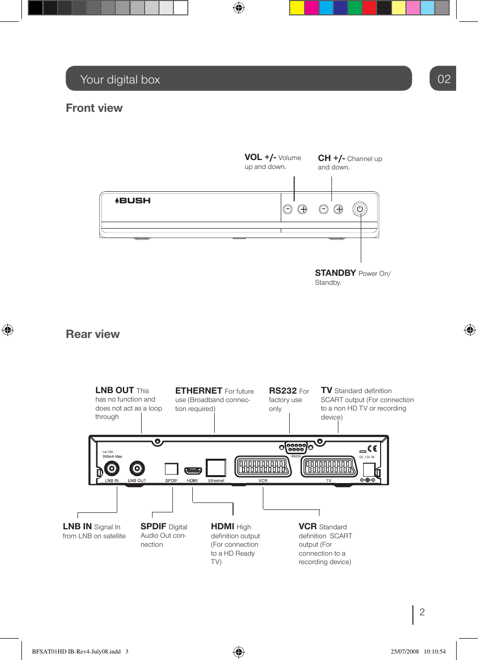 Page 3 of 12 - Bush Bush-Bfsat01Hd-Users-Manual-  Bush-bfsat01hd-users-manual