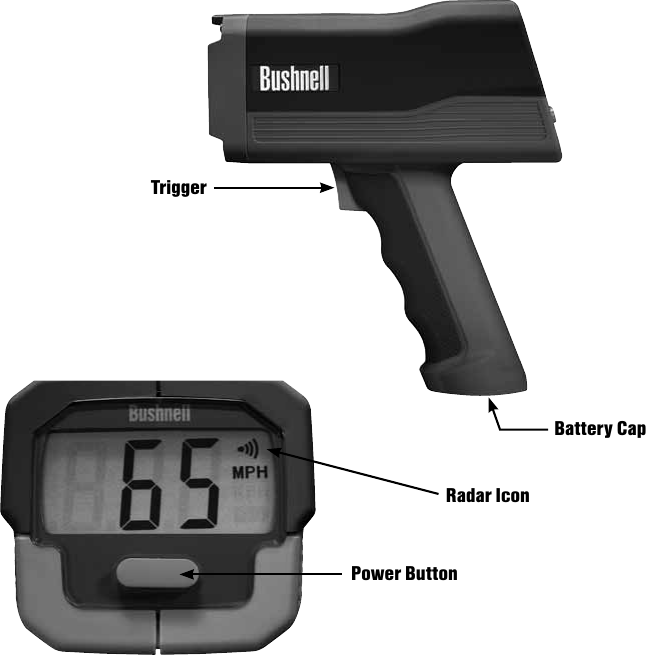 Power ButtonRadar IconBattery CapTrigger