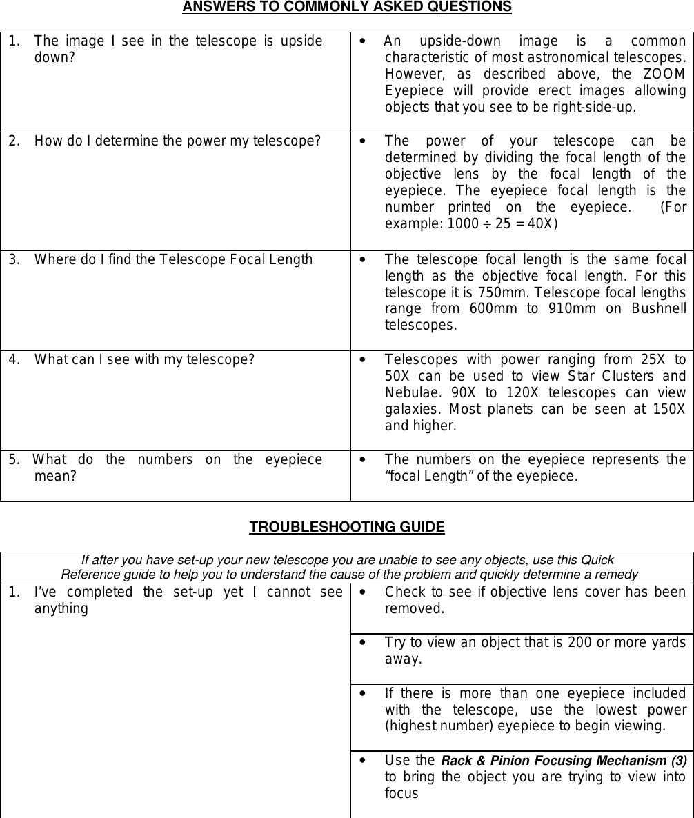 Page 8 of 9 - Bushnell Bushnell-Voyager-78-78-9470-Users-Manual-  Bushnell-voyager-78-78-9470-users-manual