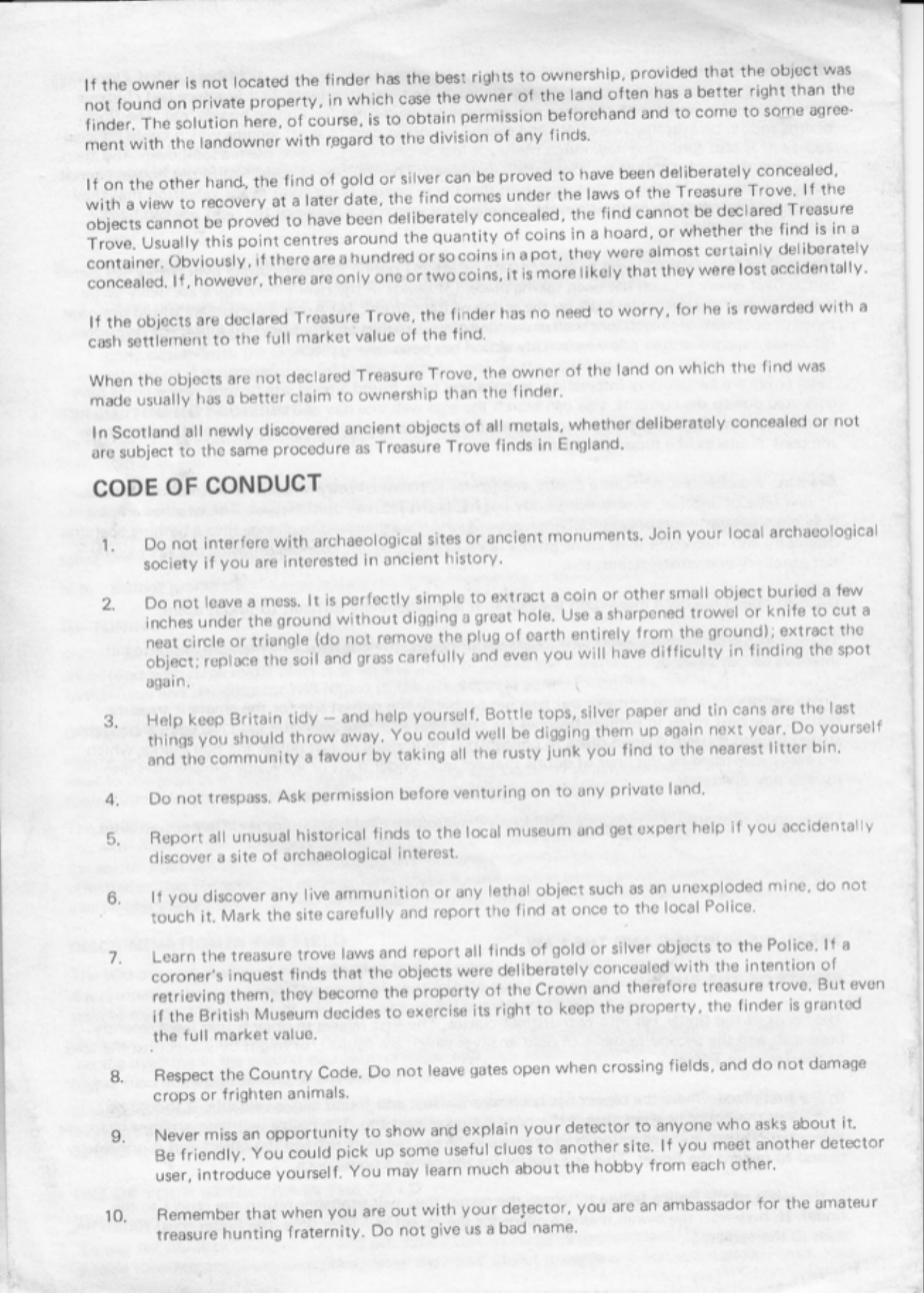 Page 10 of 10 - C-Scope C-Scope-Vlf-Tr-990-Operating-Instructions-Manual-1002005 User Manual