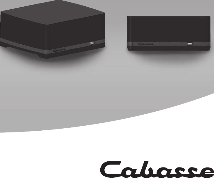 notice d&apos;installationowner&apos;s manualbetriebsanleitung用户手册streamamP 100www.cabasse.com