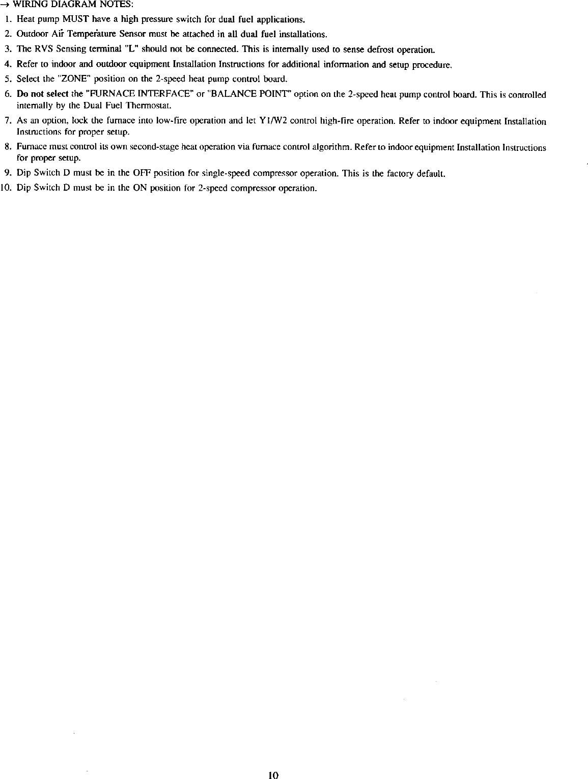 Page 10 of 12 - CARRIER  Controls And HVAC Accessories Manual L0210355