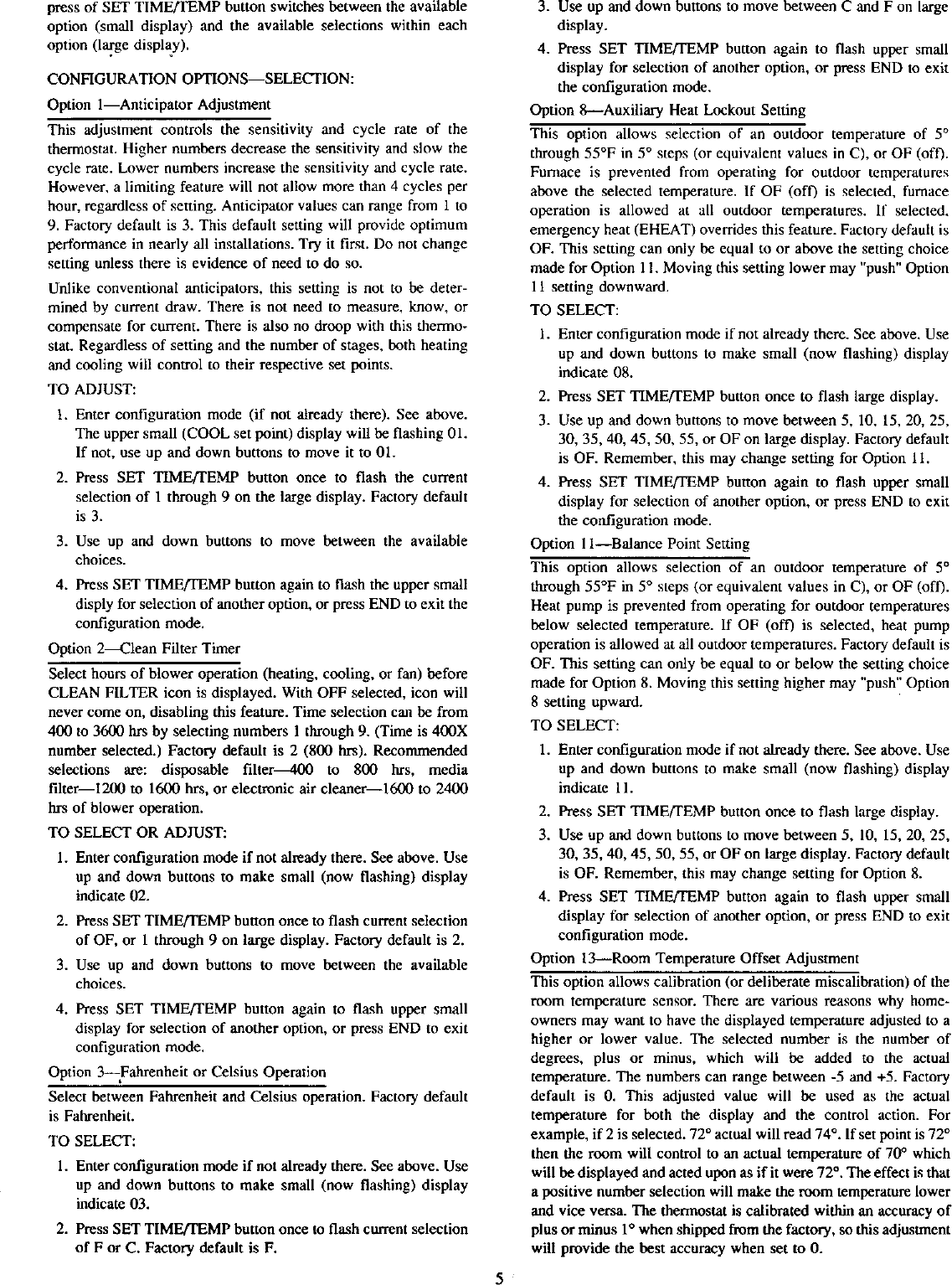 Page 5 of 12 - CARRIER  Controls And HVAC Accessories Manual L0210355
