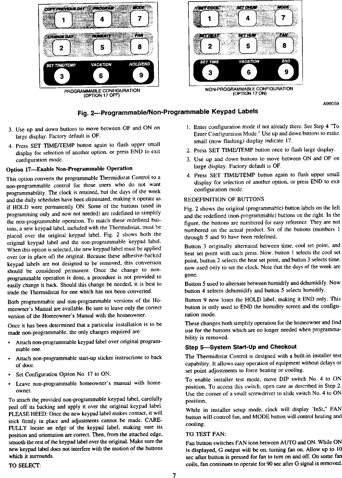 Page 7 of 12 - CARRIER  Controls And HVAC Accessories Manual L0210356