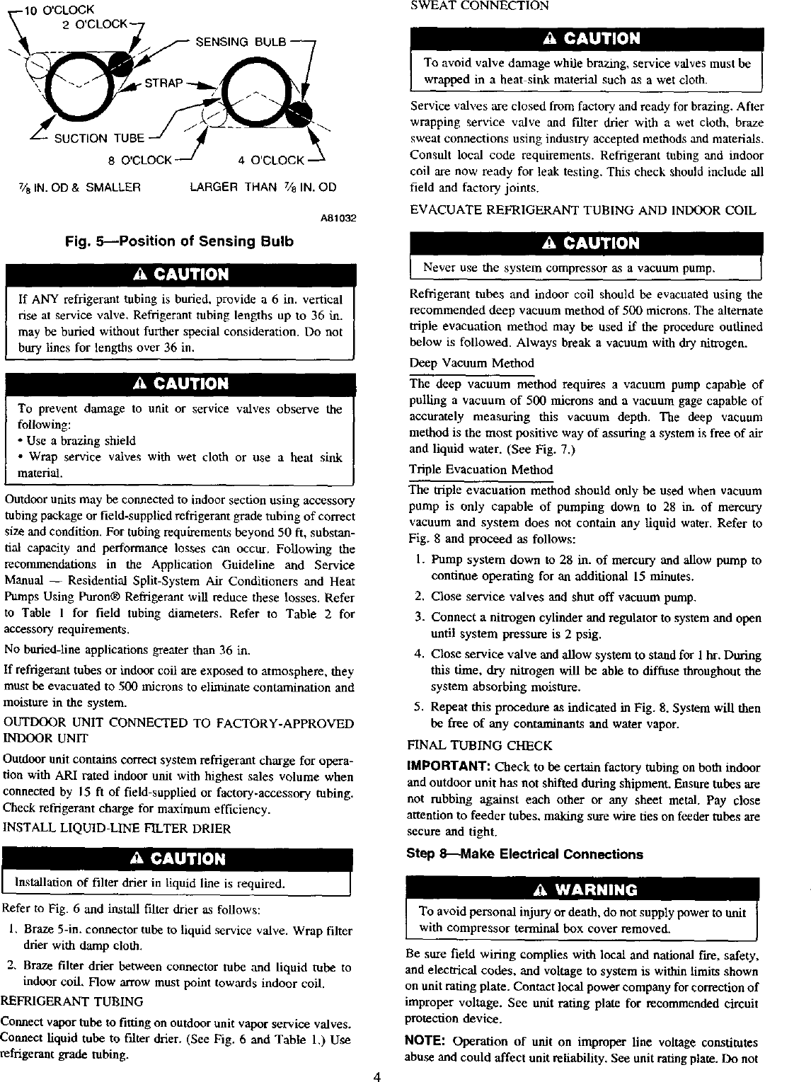 Page 2 of 8 - CARRIER  Air Conditioner/heat Pump(outside Unit) Manual L0211024