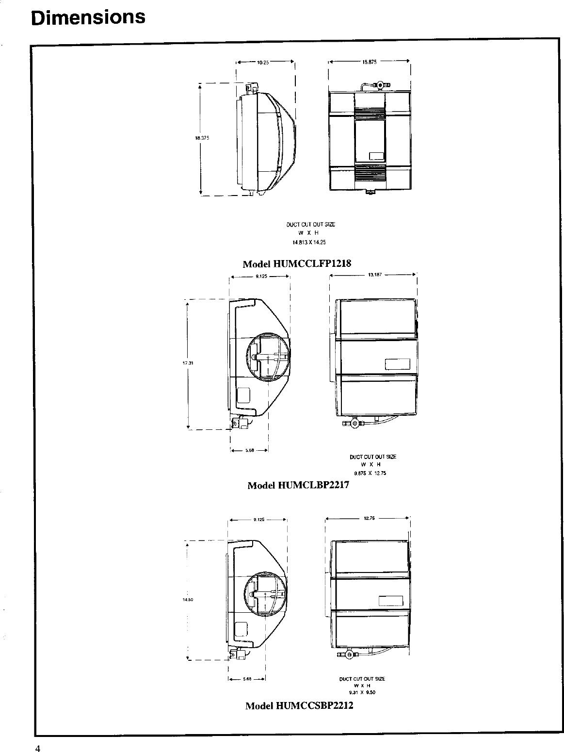 Page 4 of 8 - CARRIER  Humidifier Manual L0211036