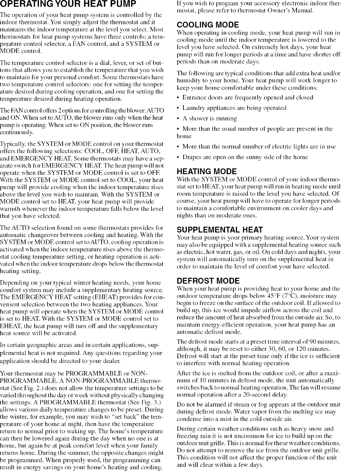 Page 4 of 7 - CARRIER  Air Conditioner/heat Pump(outside Unit) Manual L0408399