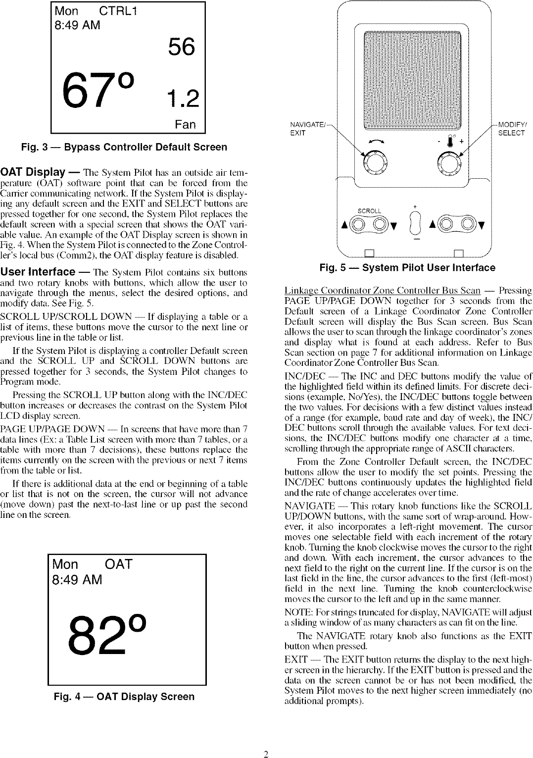 Page 2 of 8 - CARRIER  Controls And HVAC Accessories Manual L0410523