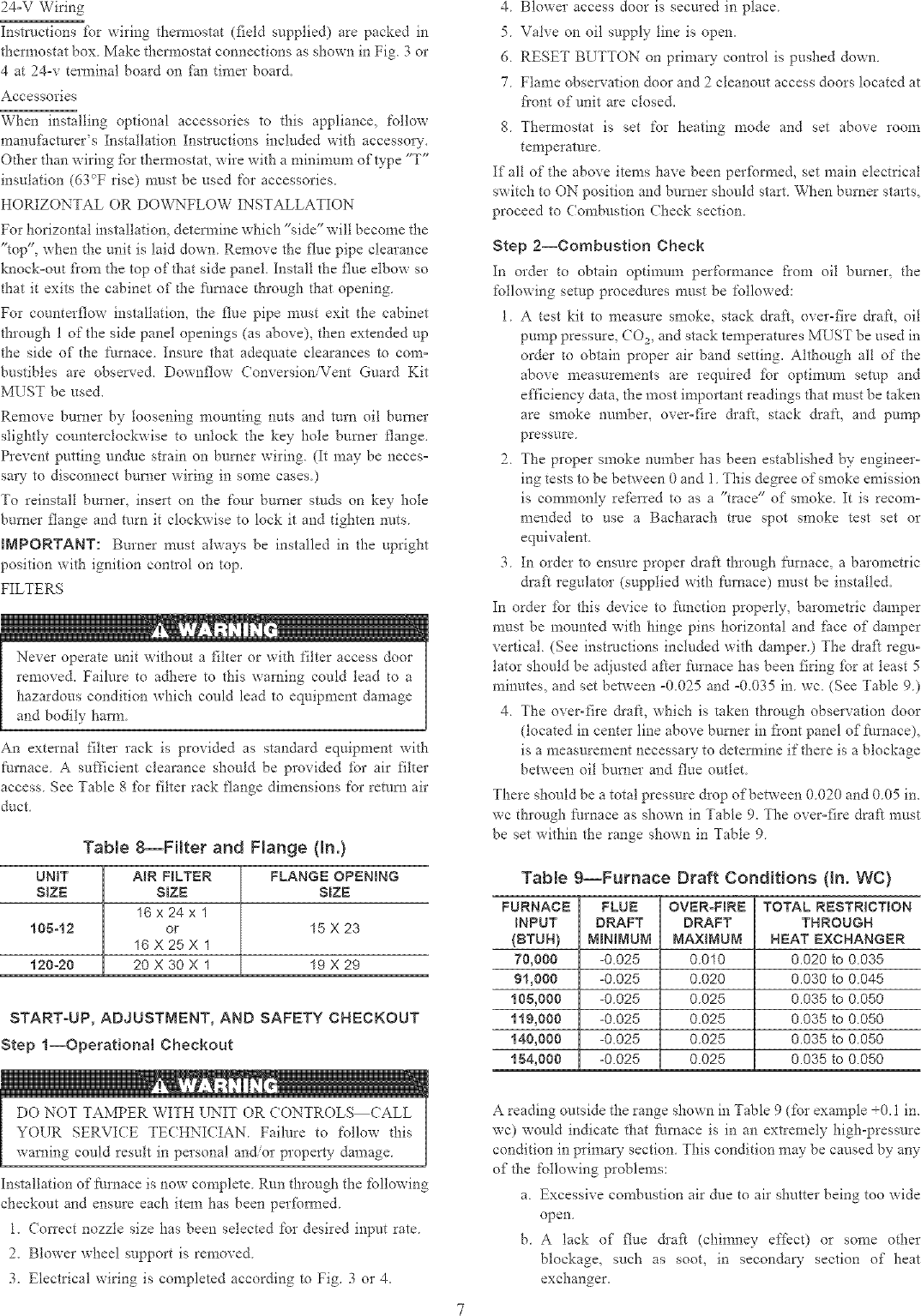 Page 7 of 12 - CARRIER  Furnace/Heater, Gas Manual L0520311