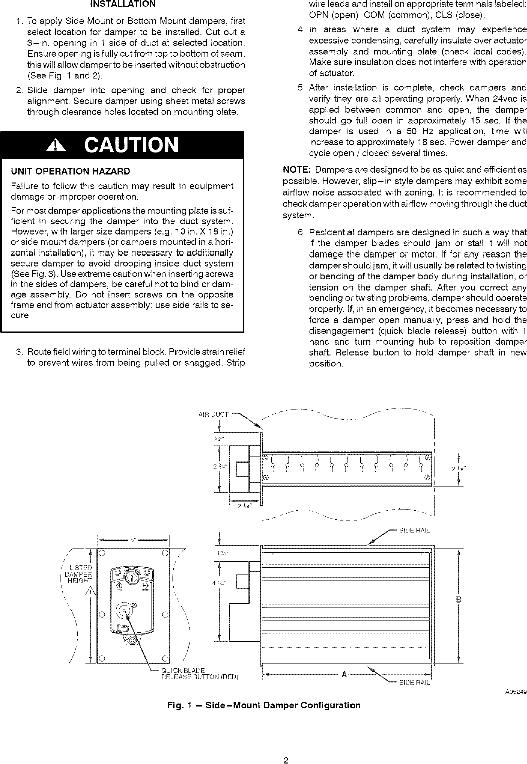 Page 2 of 6 - CARRIER  Controls And HVAC Accessories Manual L0601172