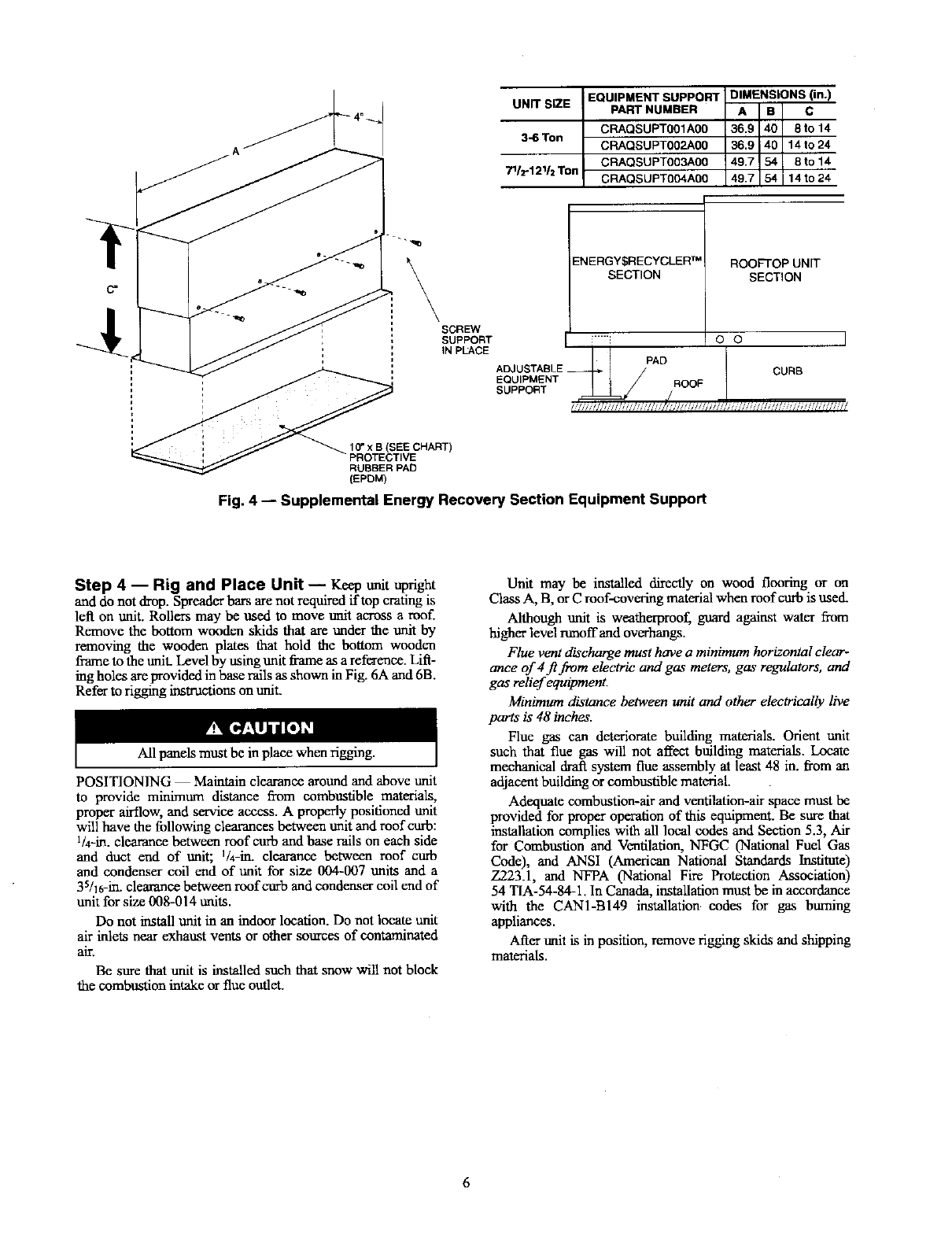 CARRIER Package Units(both Units Combined) Manual L0605441