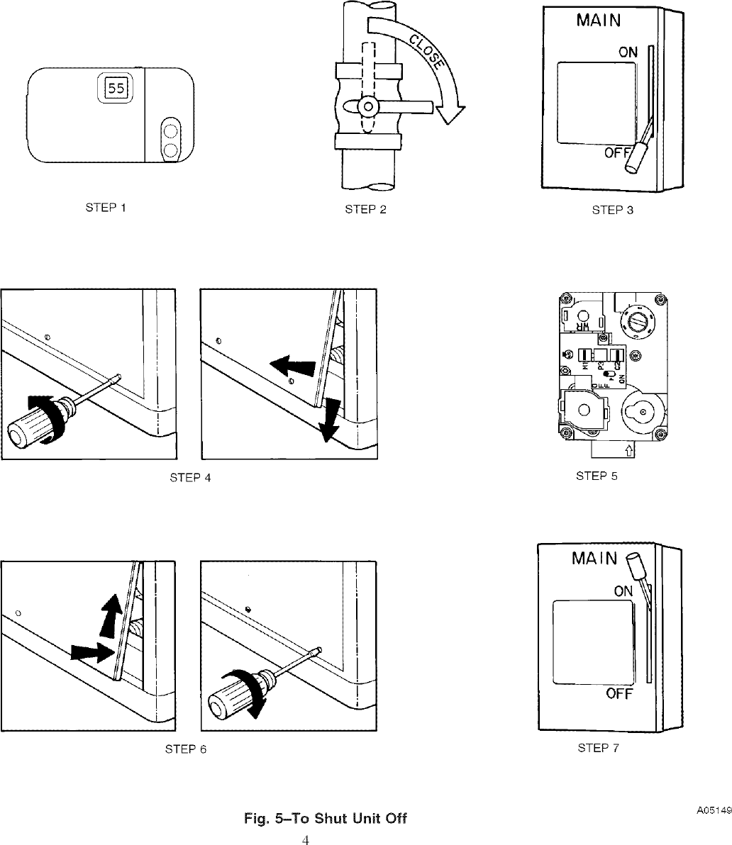 Page 4 of 6 - CARRIER  Package Units(both Units Combined) Manual L0703181