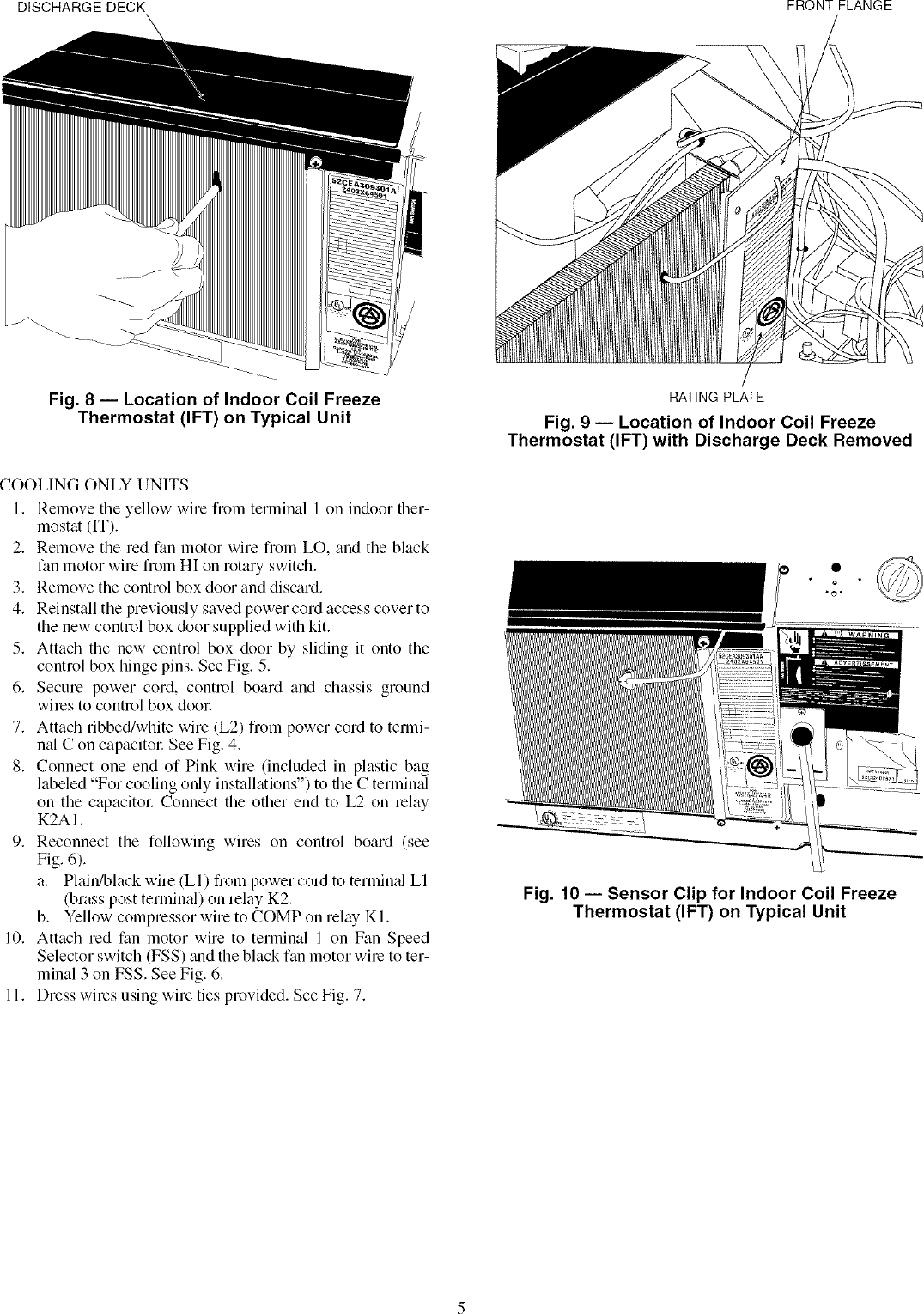 Page 5 of 7 - CARRIER  Package Units(both Units Combined) Manual L0709352