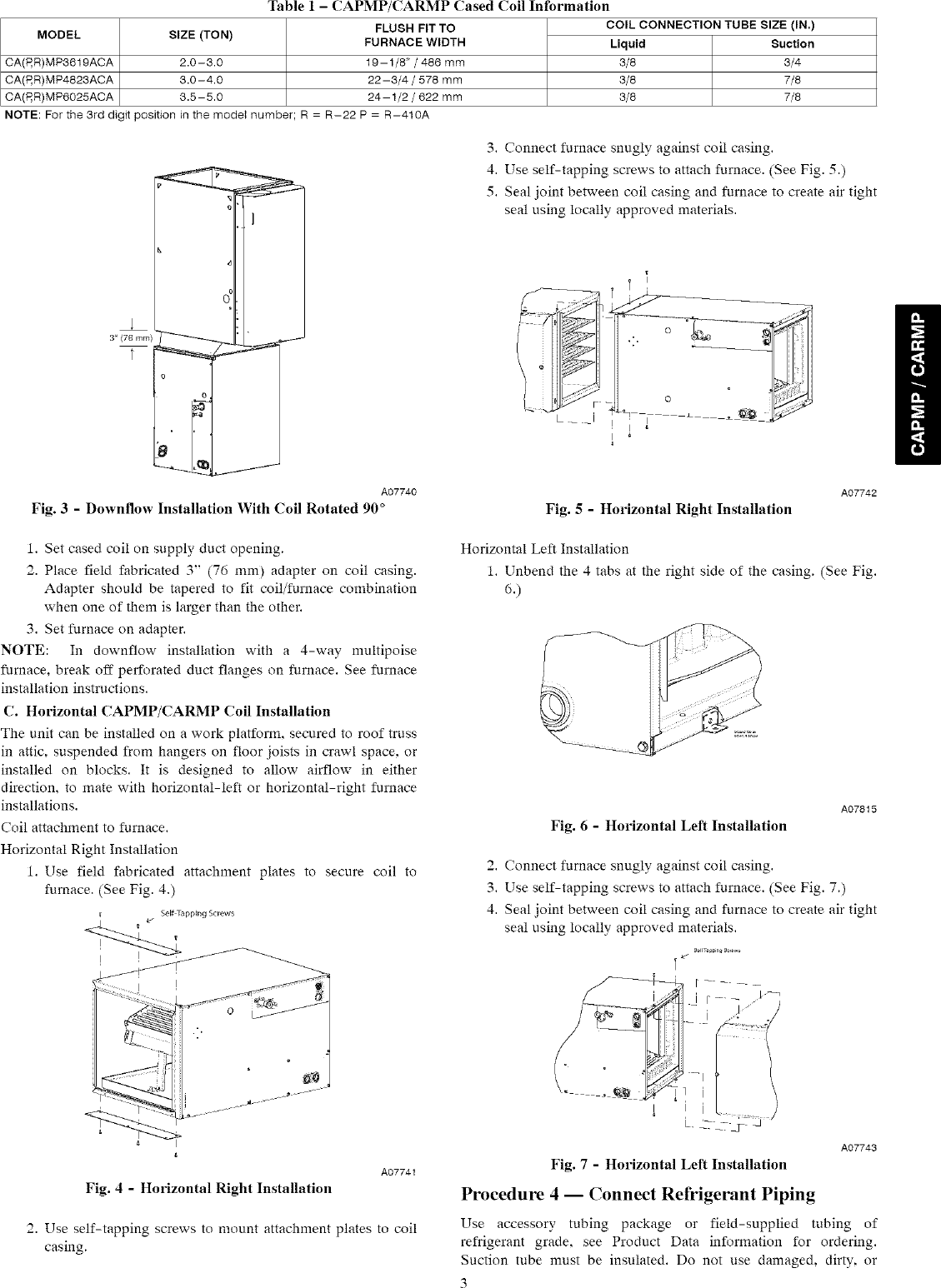 Page 3 of 4 - CARRIER Evaporator Coils Manual L0711033
