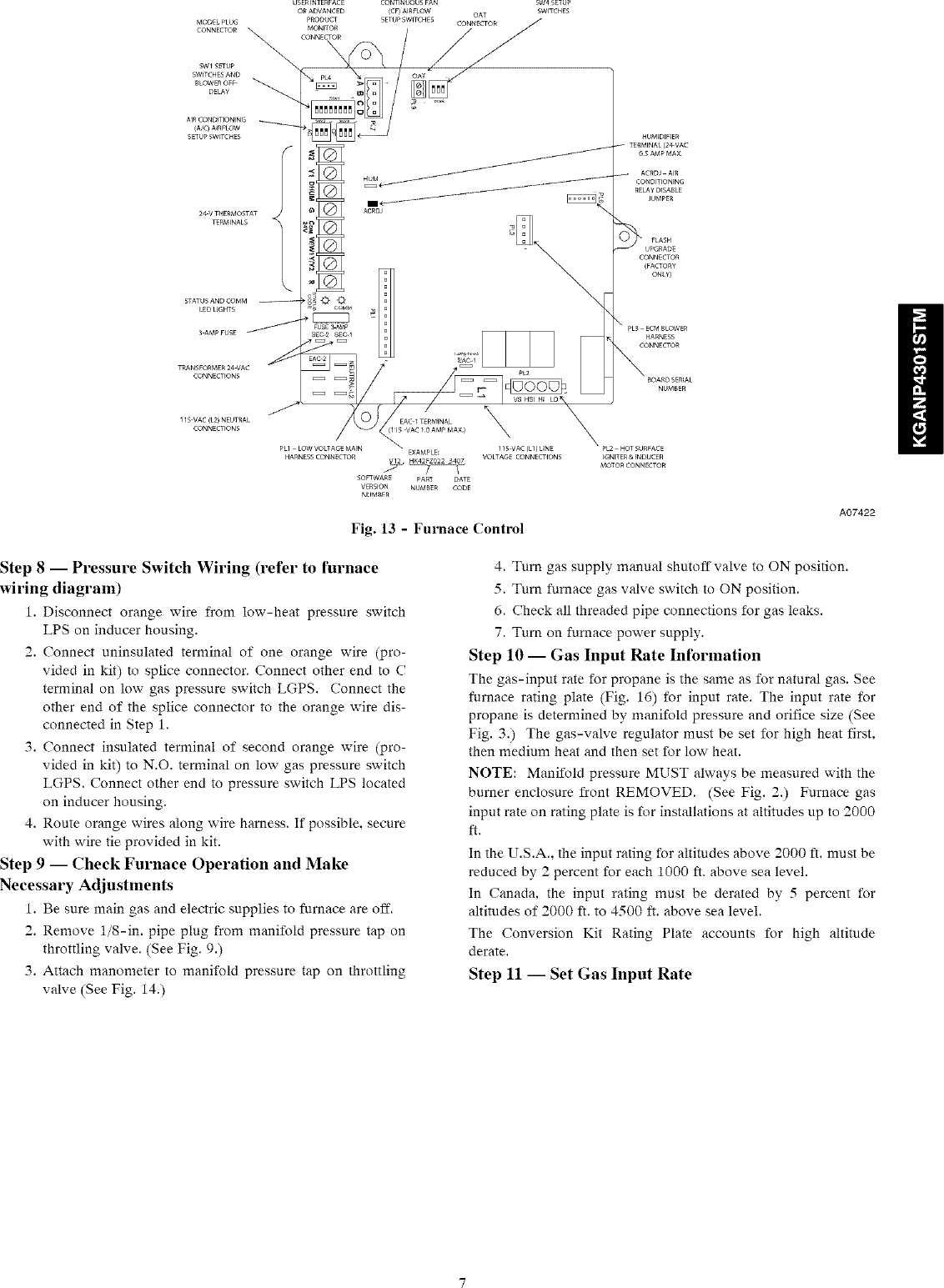 Page 7 of 10 - CARRIER  Controls And HVAC Accessories Manual L0801202